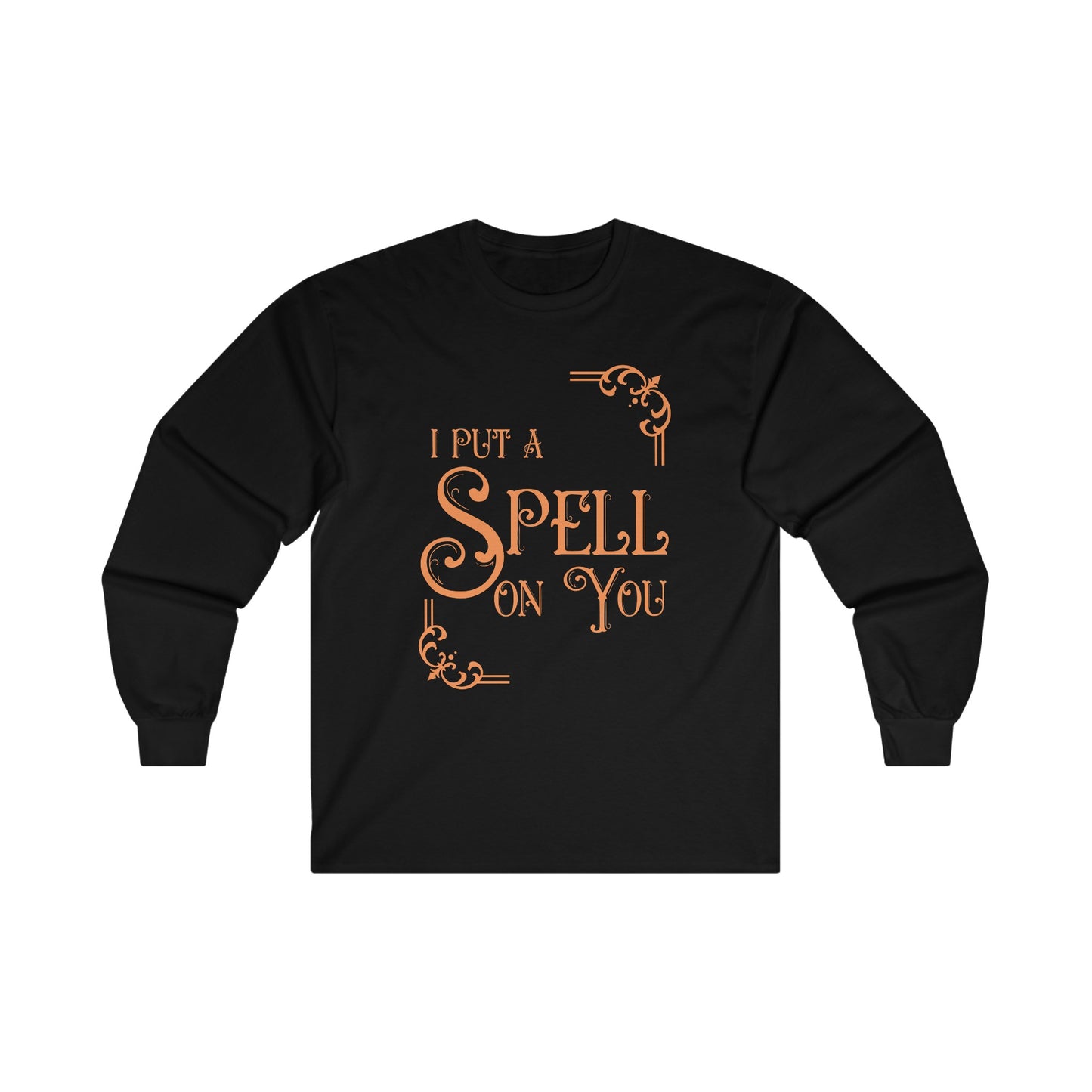 Halloween - I Put a Spell on You - Witches - Trick or Treat - Mystical - Vintage - Ultra Cotton Long Sleeve Tee