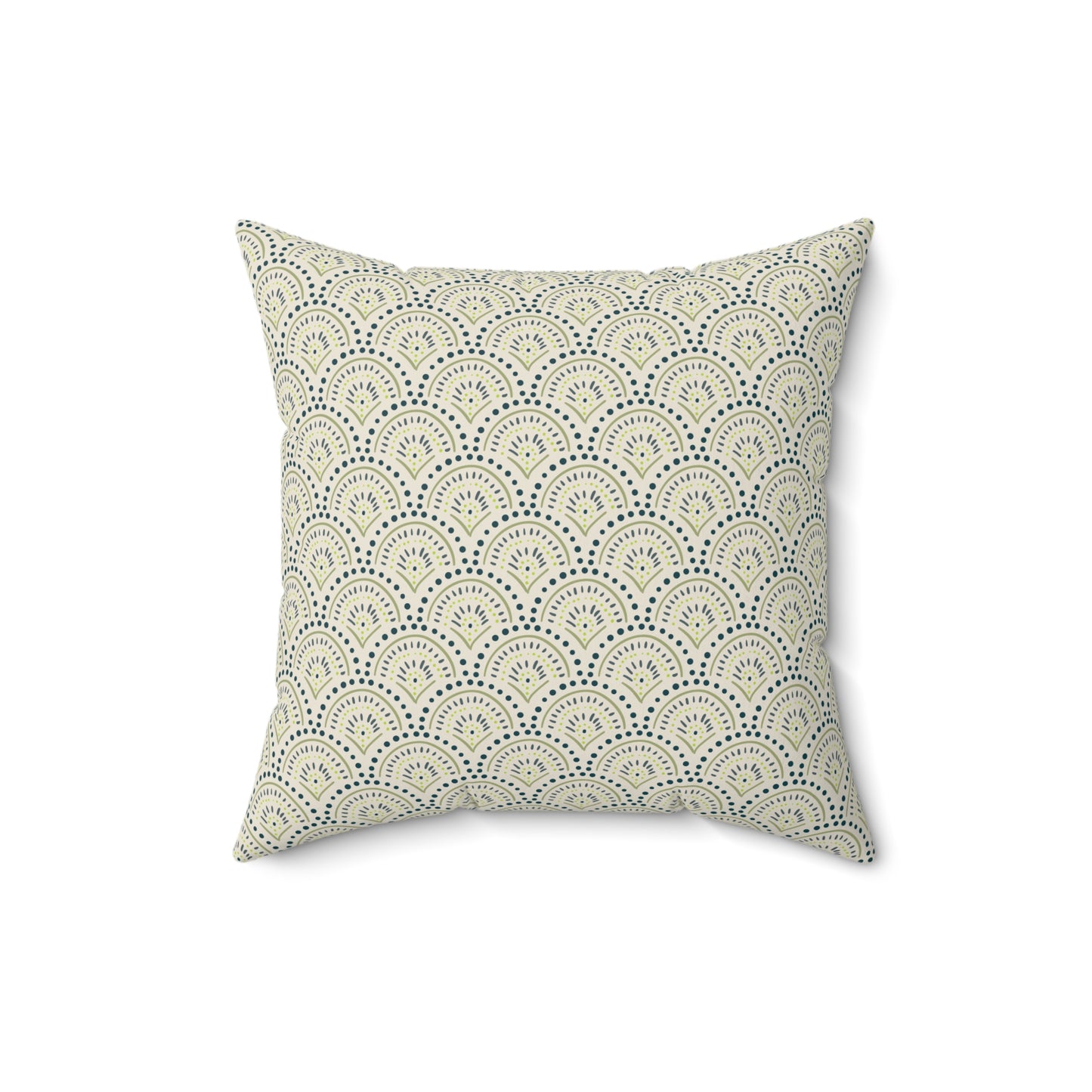 Boho Vibes Pattern 7.12- Faux Suede Square Pillow