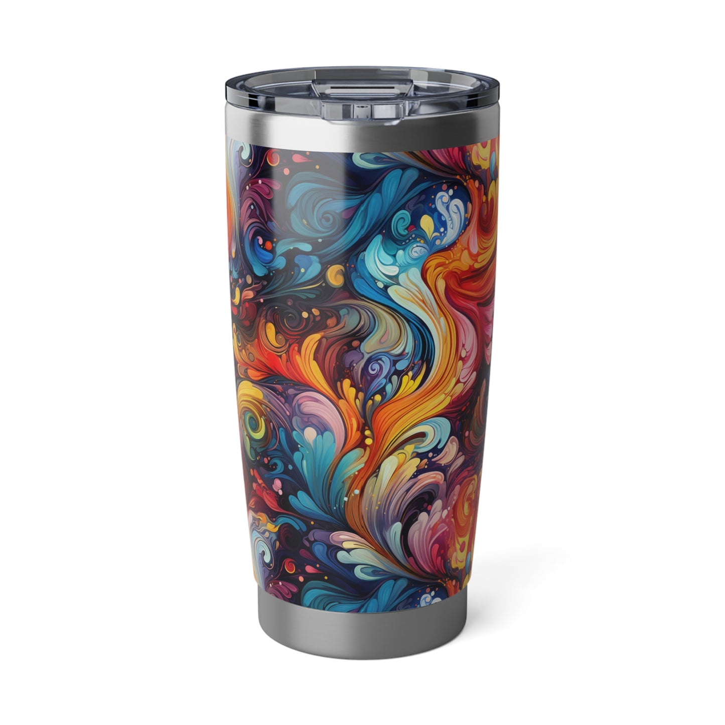 Rainbow Paisley 1.7 - Vagabond 20oz Tumbler - Stainless Steel - Double Wall