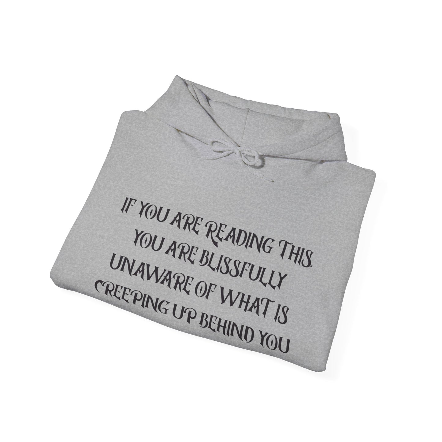 Halloween - Creeping Up Behind You - Funny - Scary - Unisex Heavy Blend Hooded Sweatshirt