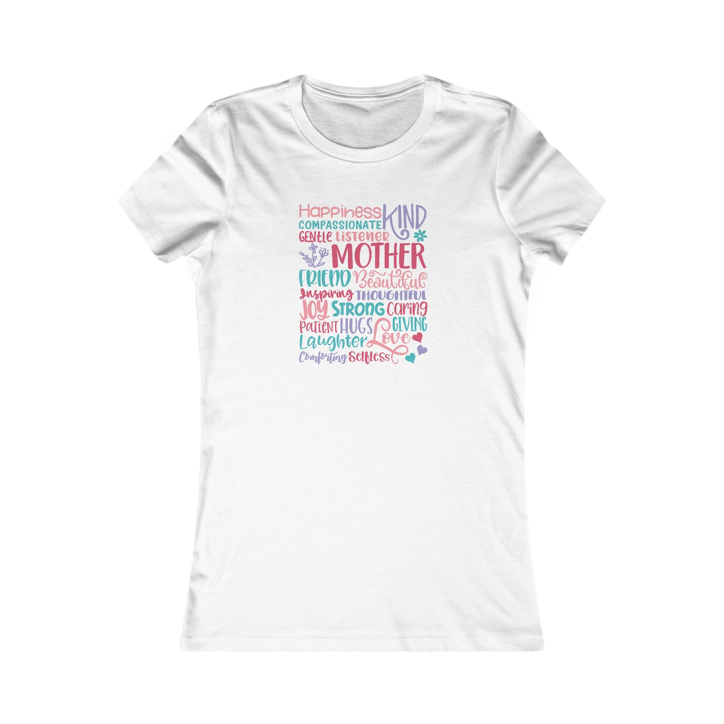Mom Qualities Subway in Color - Best Mom - Celebrate Mom - Strong Woman - Mom Humor - Women's Favorite Tee