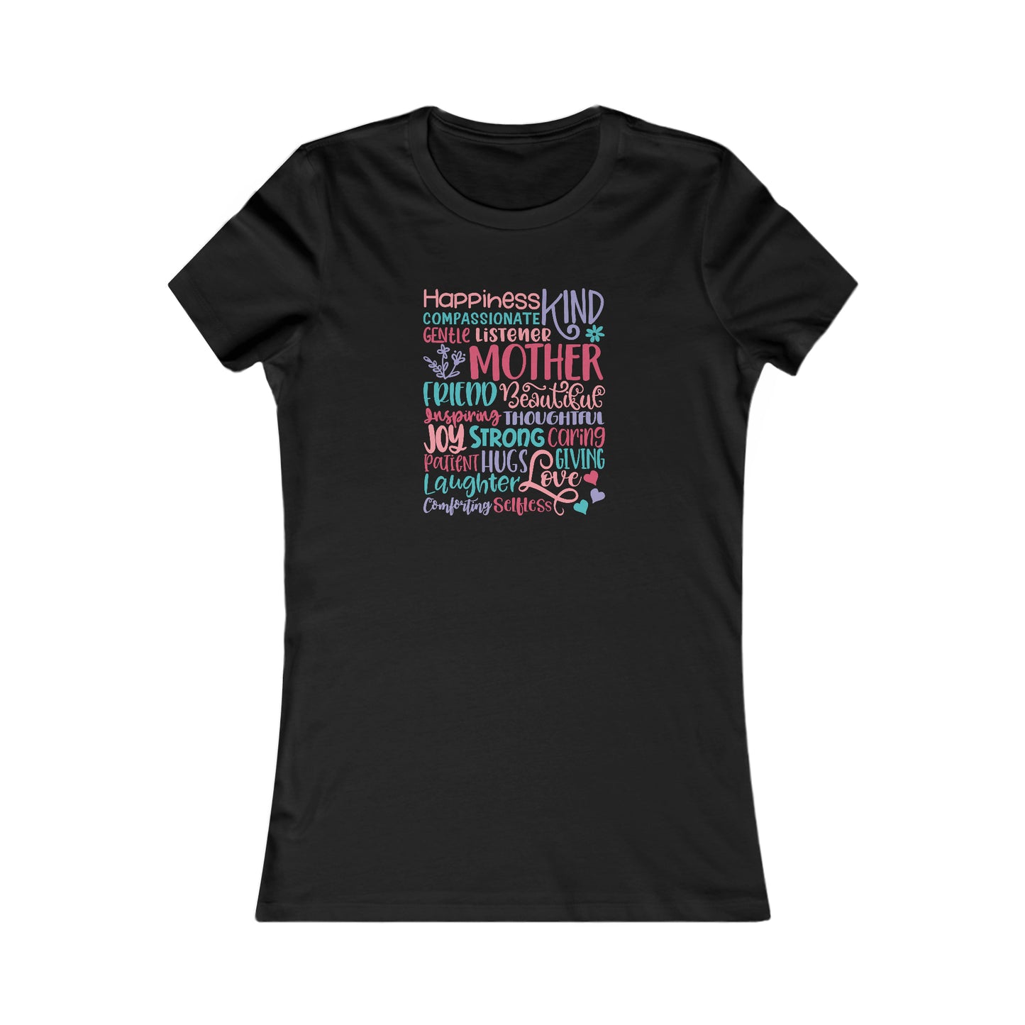 Mom Qualities Subway in Color - Best Mom - Celebrate Mom - Strong Woman - Mom Humor - Women's Favorite Tee