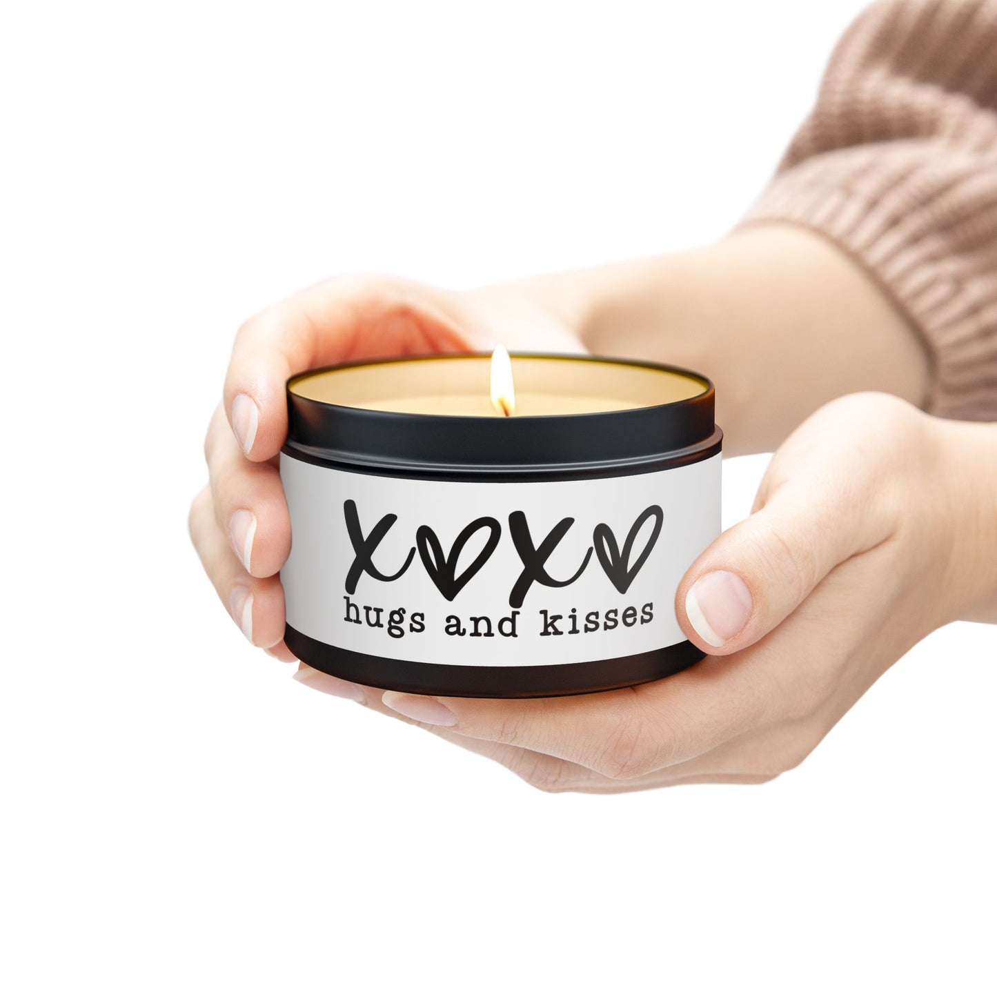XOXO - Hugs and Kisses - Inspirational - Mindfulness & Self-Care - Scented Tin Candle