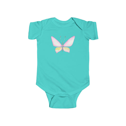 Watercolor Butterfly - Infant Fine Jersey Bodysuit