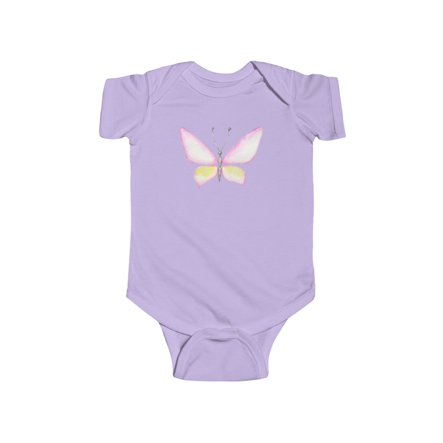 Watercolor Butterfly - Infant Fine Jersey Bodysuit