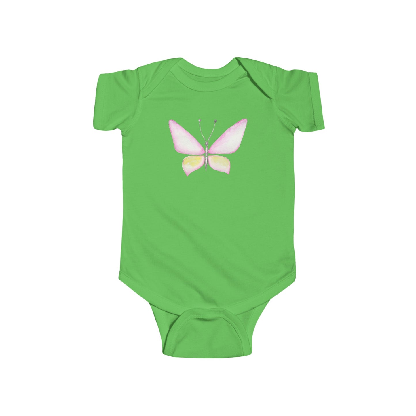 Watercolor Butterfly - Infant Fine Jersey Bodysuit