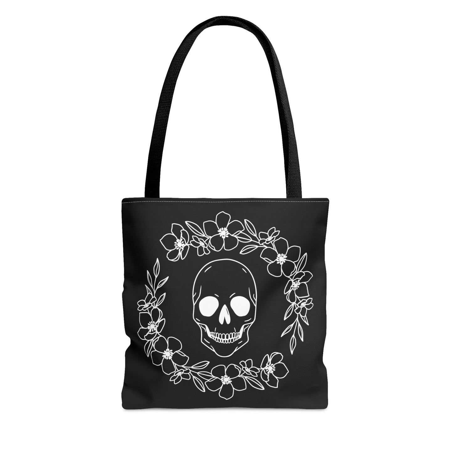 Halloween - Skulls - Roses - Practical. high-quality Tote Bag