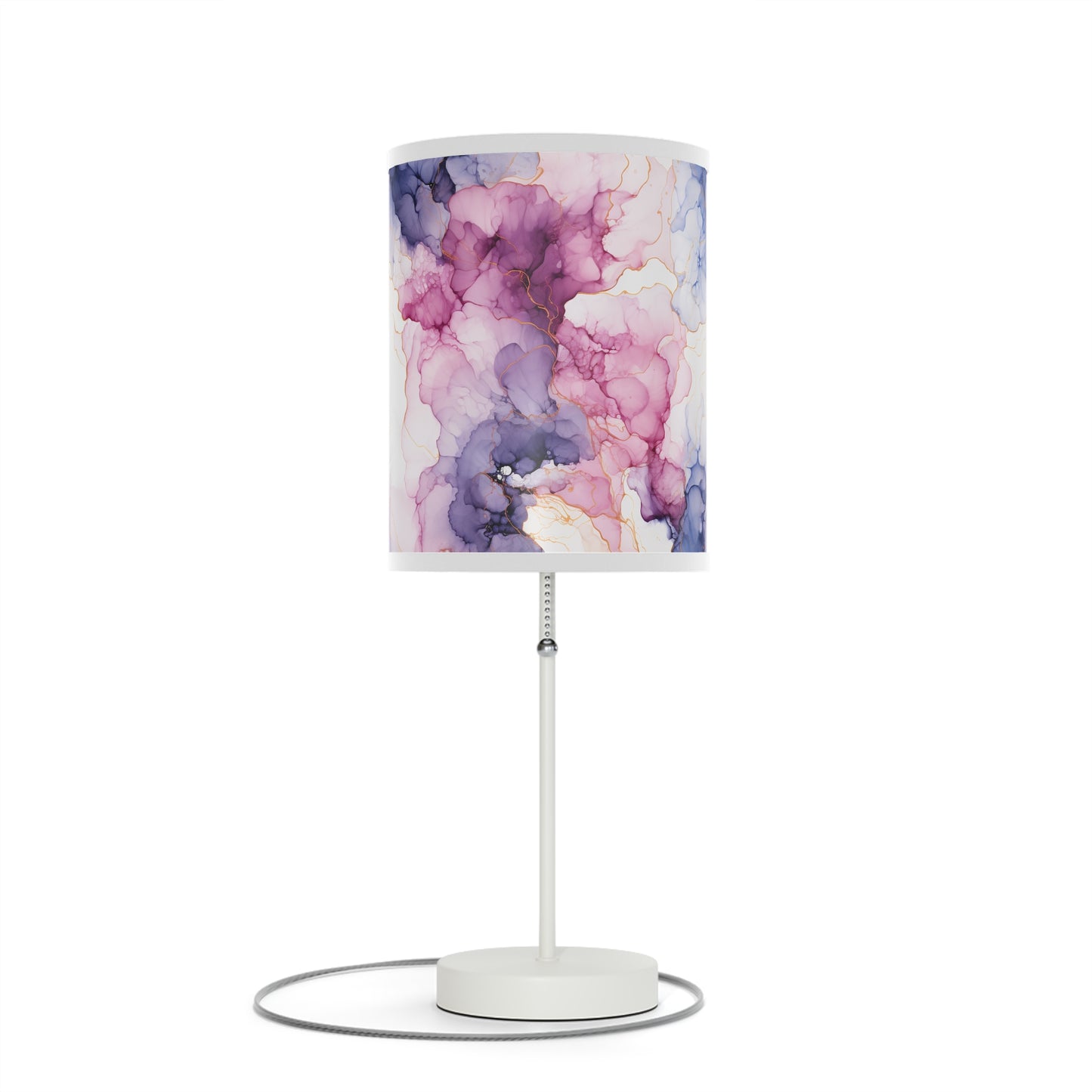 Beautiful Purple Watercolor 10 - Lamp on a Stand, US|CA plug