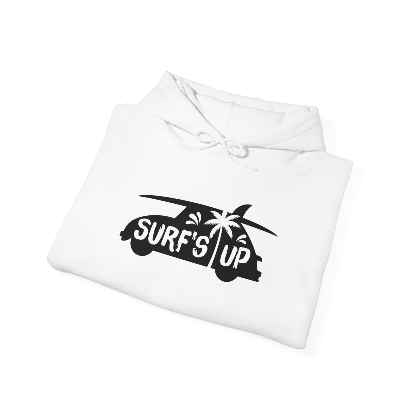Unisex Heavy Blend Hooded Sweatshirt - Surf's Up Silhouette