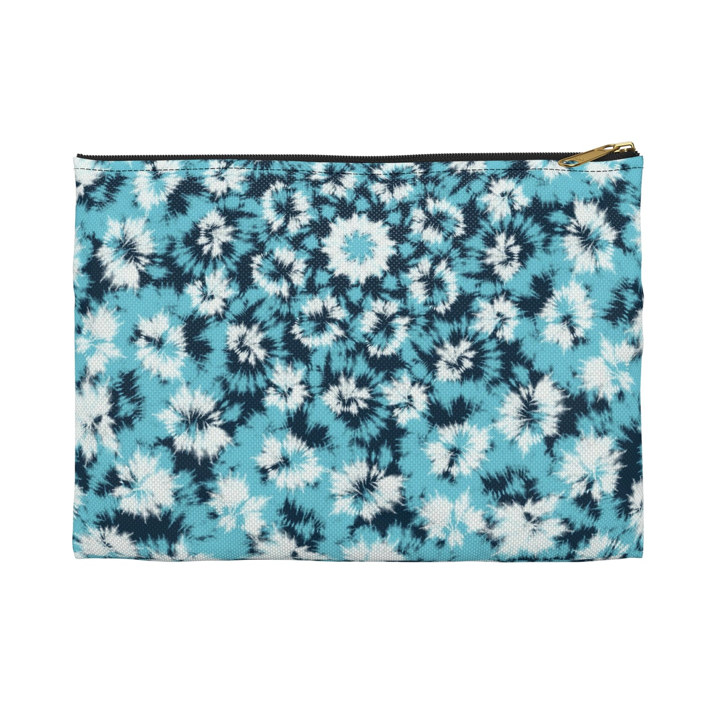 Blue Tie Dye - Accessory Pouch / Makeup Case / Travel Pouch / Pencil case / Art Case