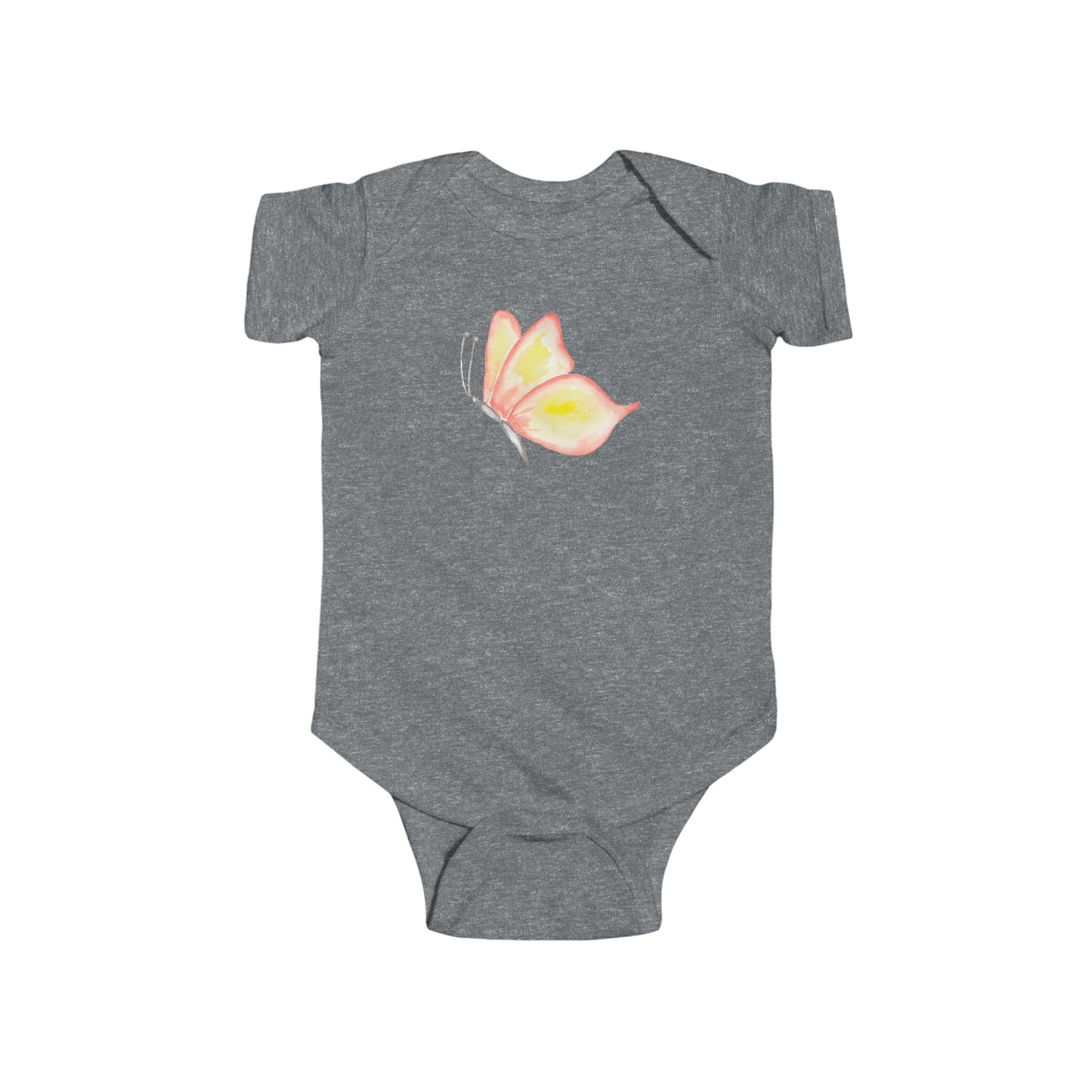 Watercolor Butterfly - Infant Fine Jersey Bodysuit