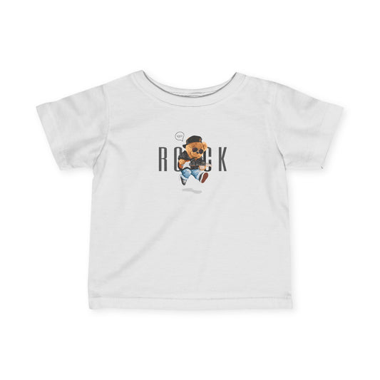 You Rock Bear - Infant Fine Jersey Tee