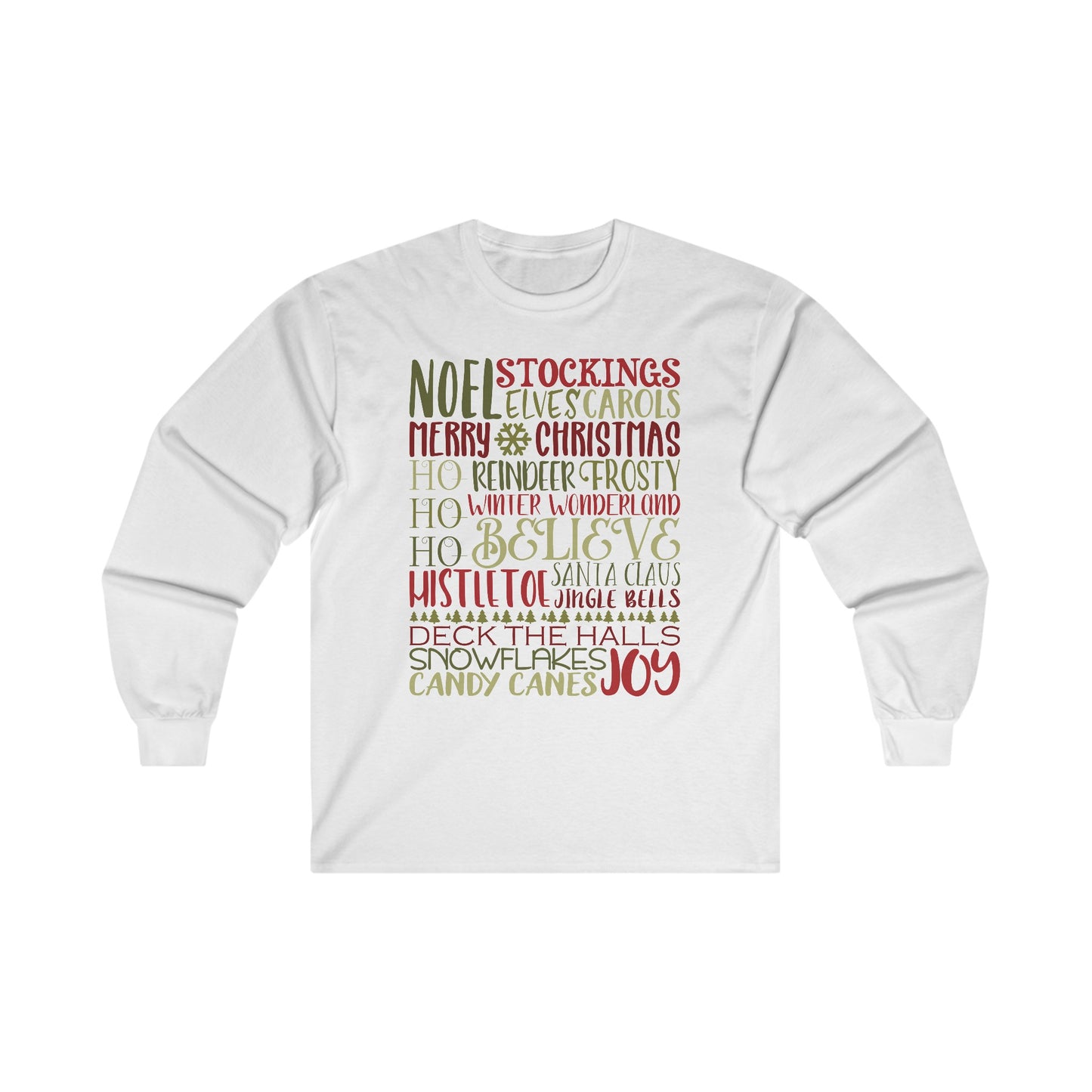 Christmas Subway - Funny Christmas - Ultra Cotton Long Sleeve Tee
