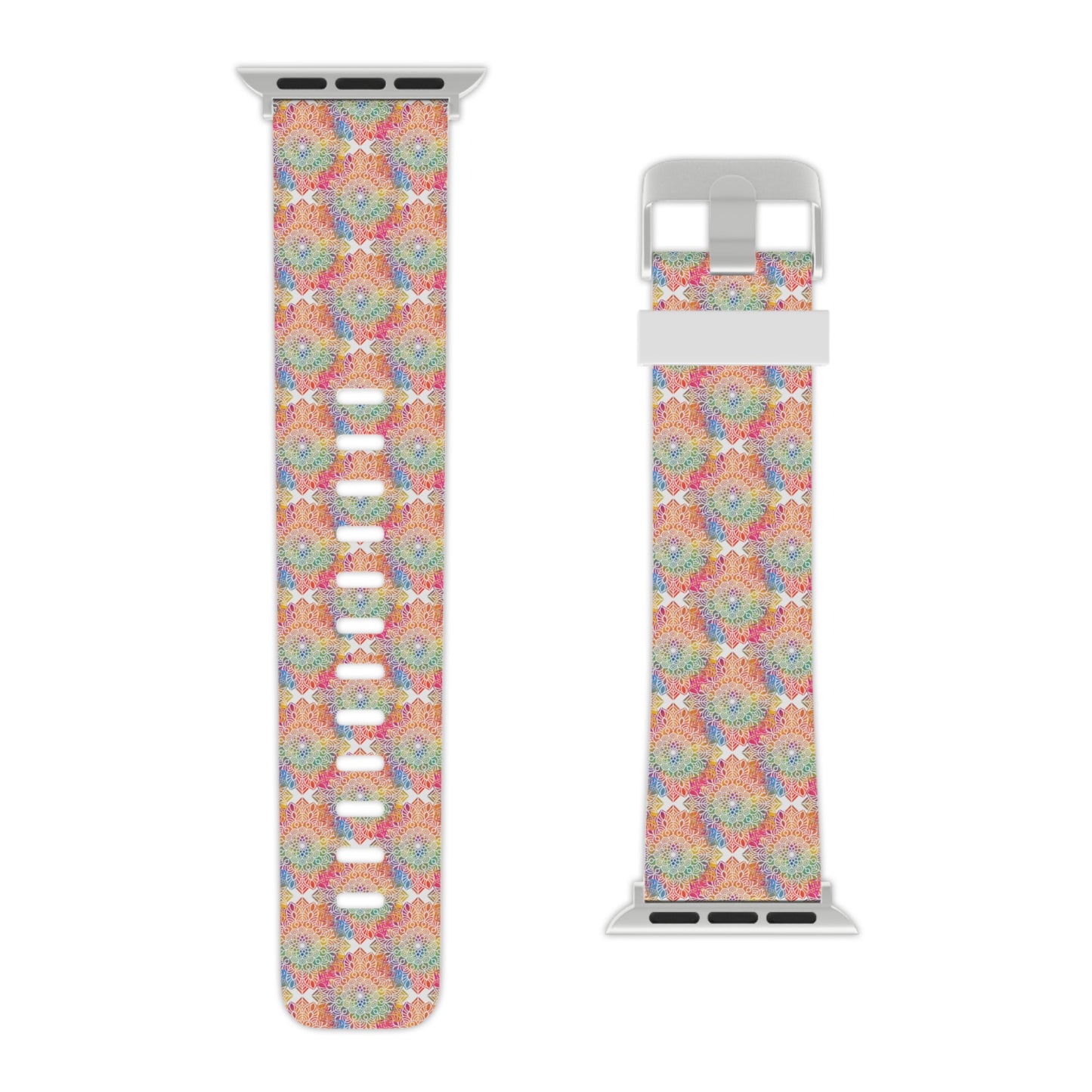 Rainbow Mandalas - Watch Band for Apple Watch