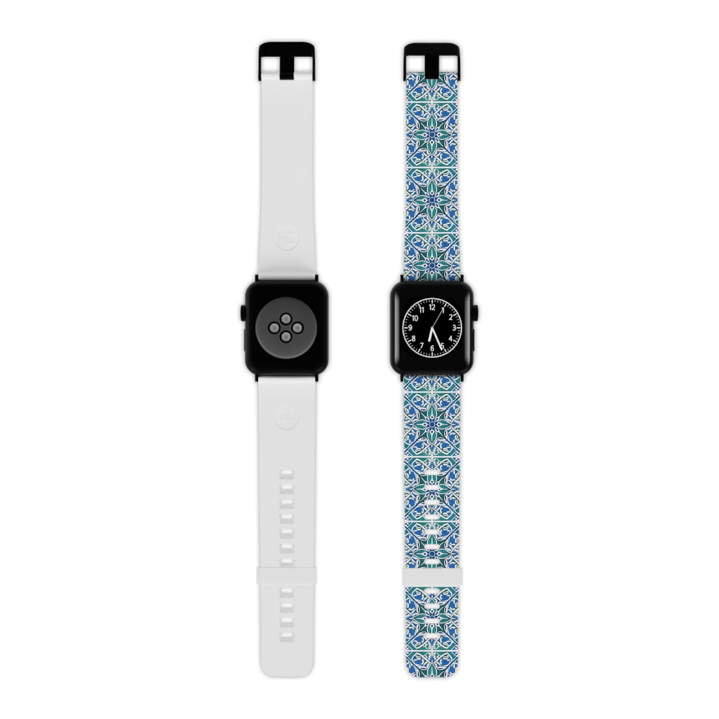 Green, Blue, and White - Watch Band for Apple Watch
