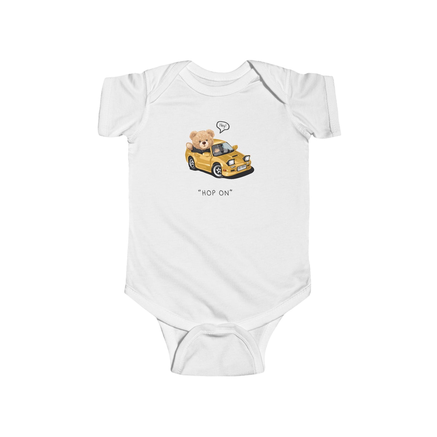 Car Bear - Infant Fine Jersey Bodysuit