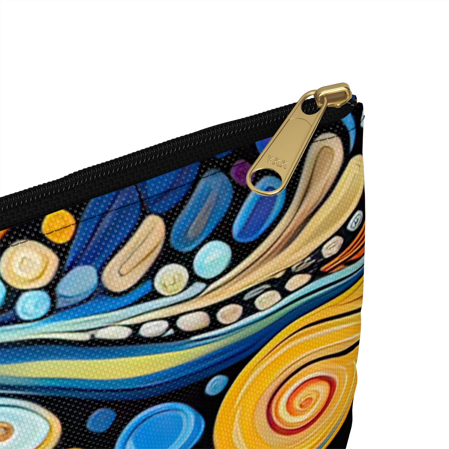 Amazing Colorful Psychedelic Swirls 1.6 - Accessory Pouch / Makeup Case / Travel Pouch / Pencil Case / Art Case