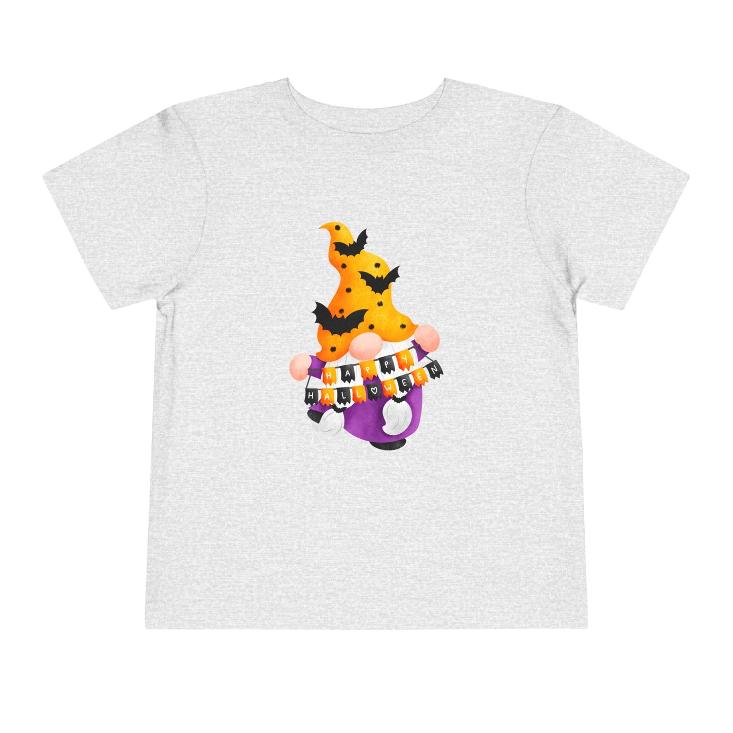 Halloween - Trick or Treat - Gnomes - Bats - Pumpkin - Toddler Short Sleeve Tee