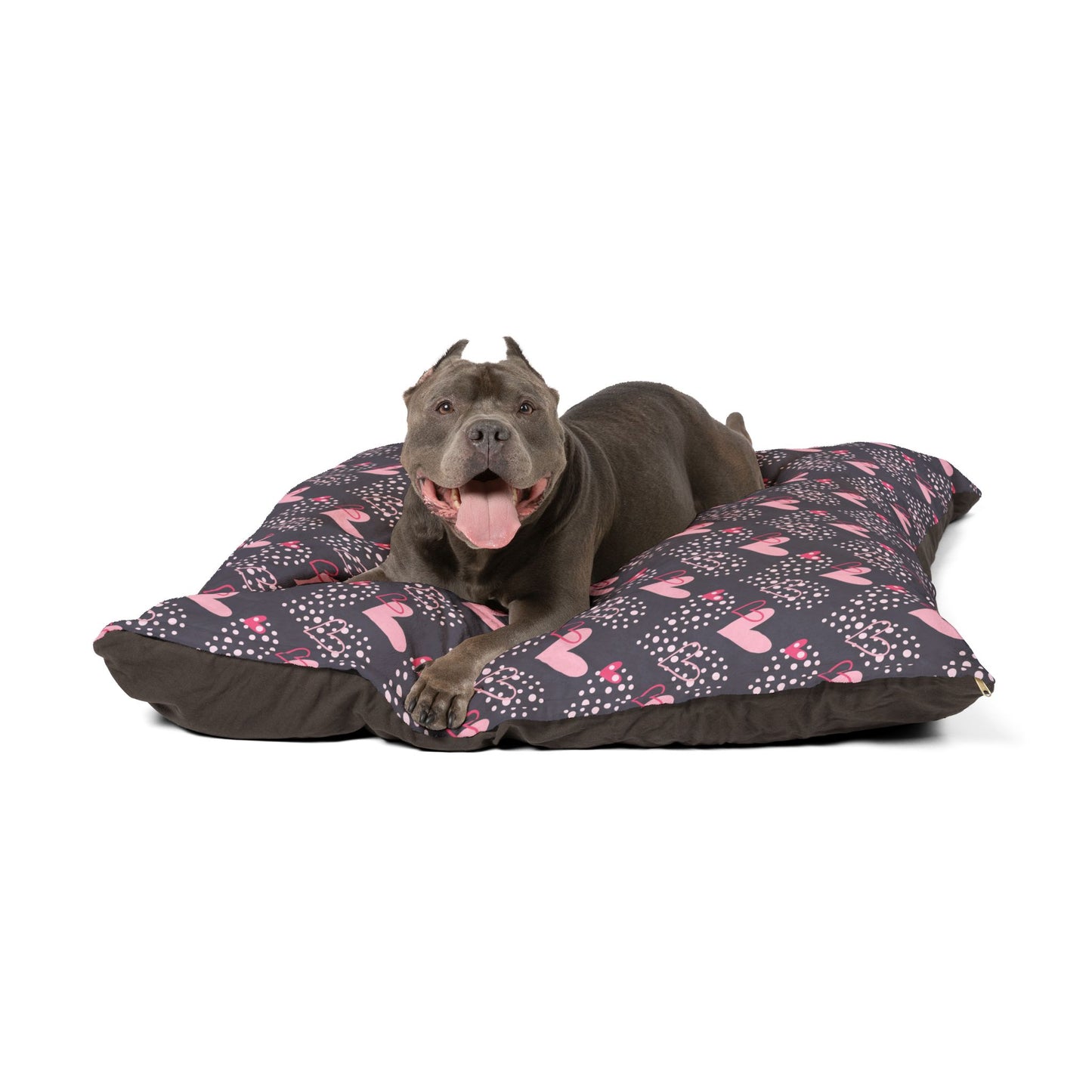 Cute Fun Heart Pattern Pet Bed - Cozy Comfort for Your Furry Friend