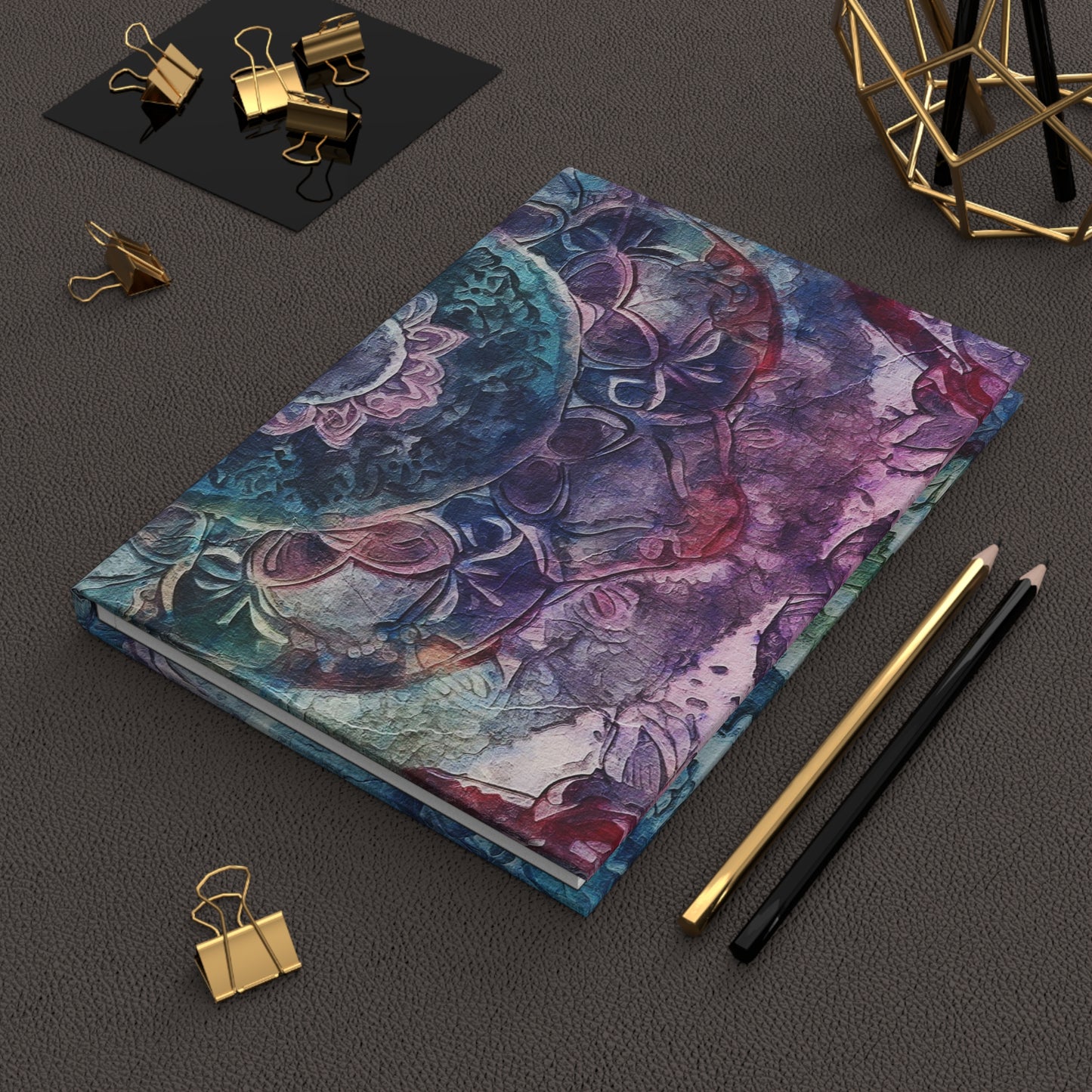 Boho Batik - Hardcover Lined Journal Matte