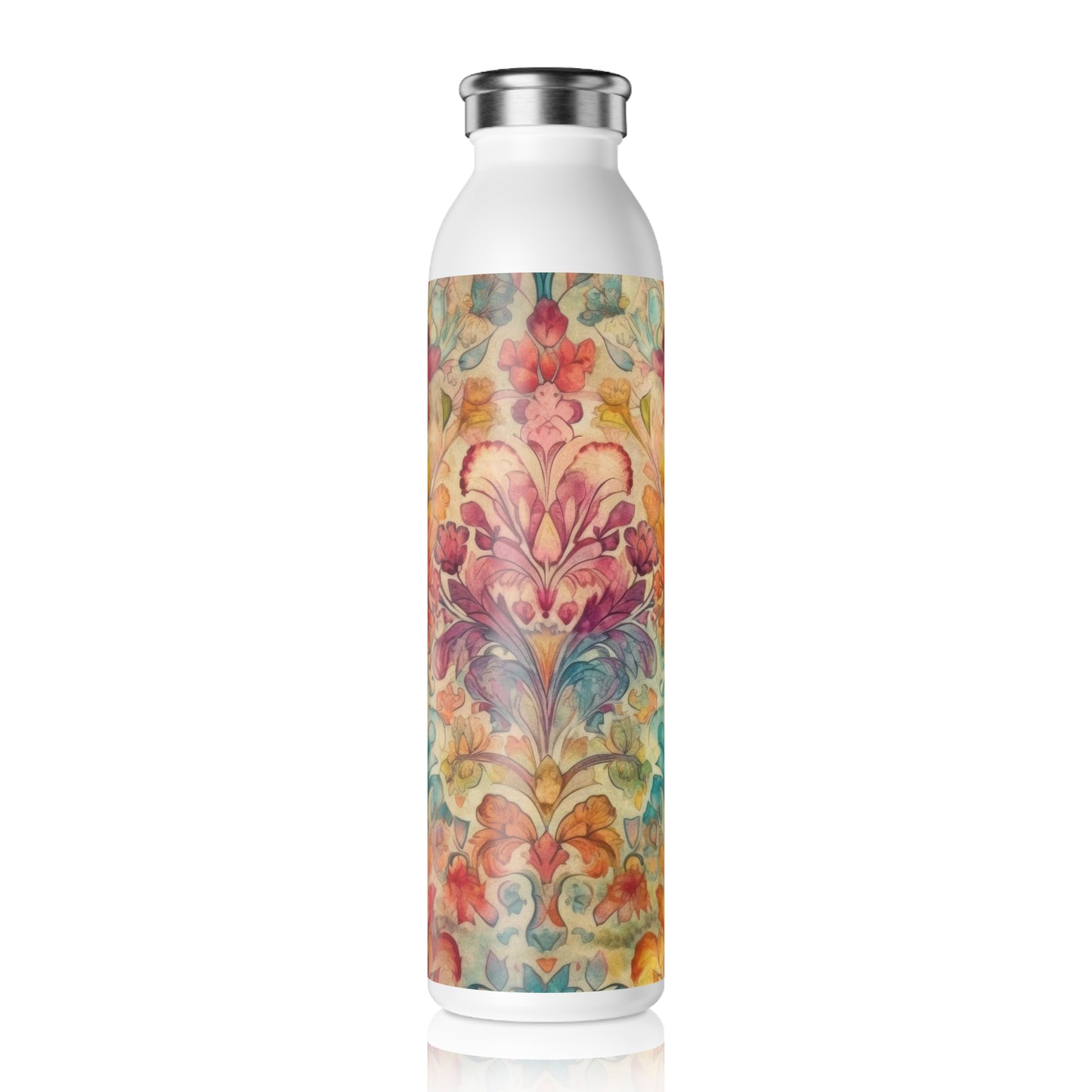 Tapestry Designs 1.1 - Multicolor - Slim Water Bottle - Stainless Steel - 20oz