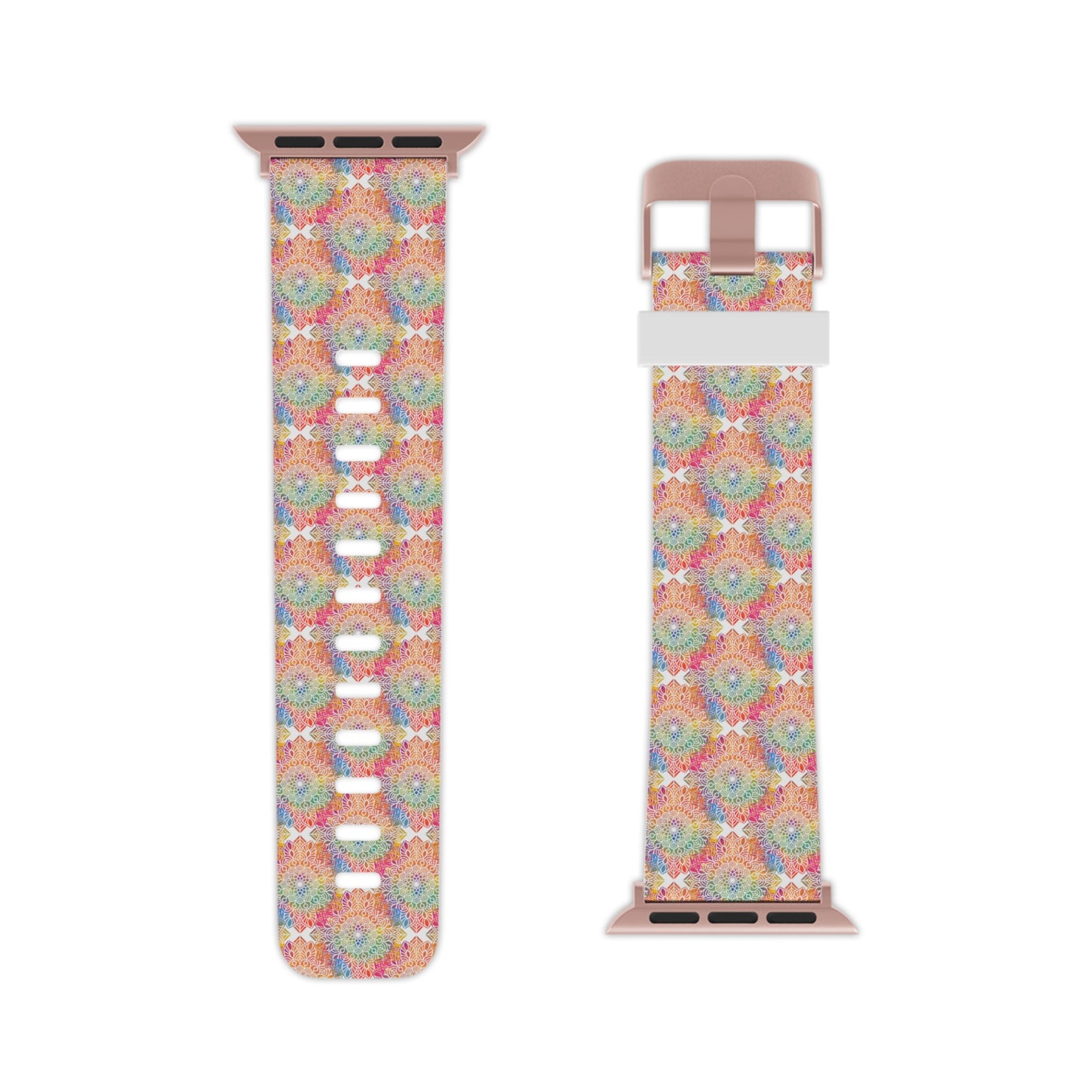 Rainbow Mandalas - Watch Band for Apple Watch