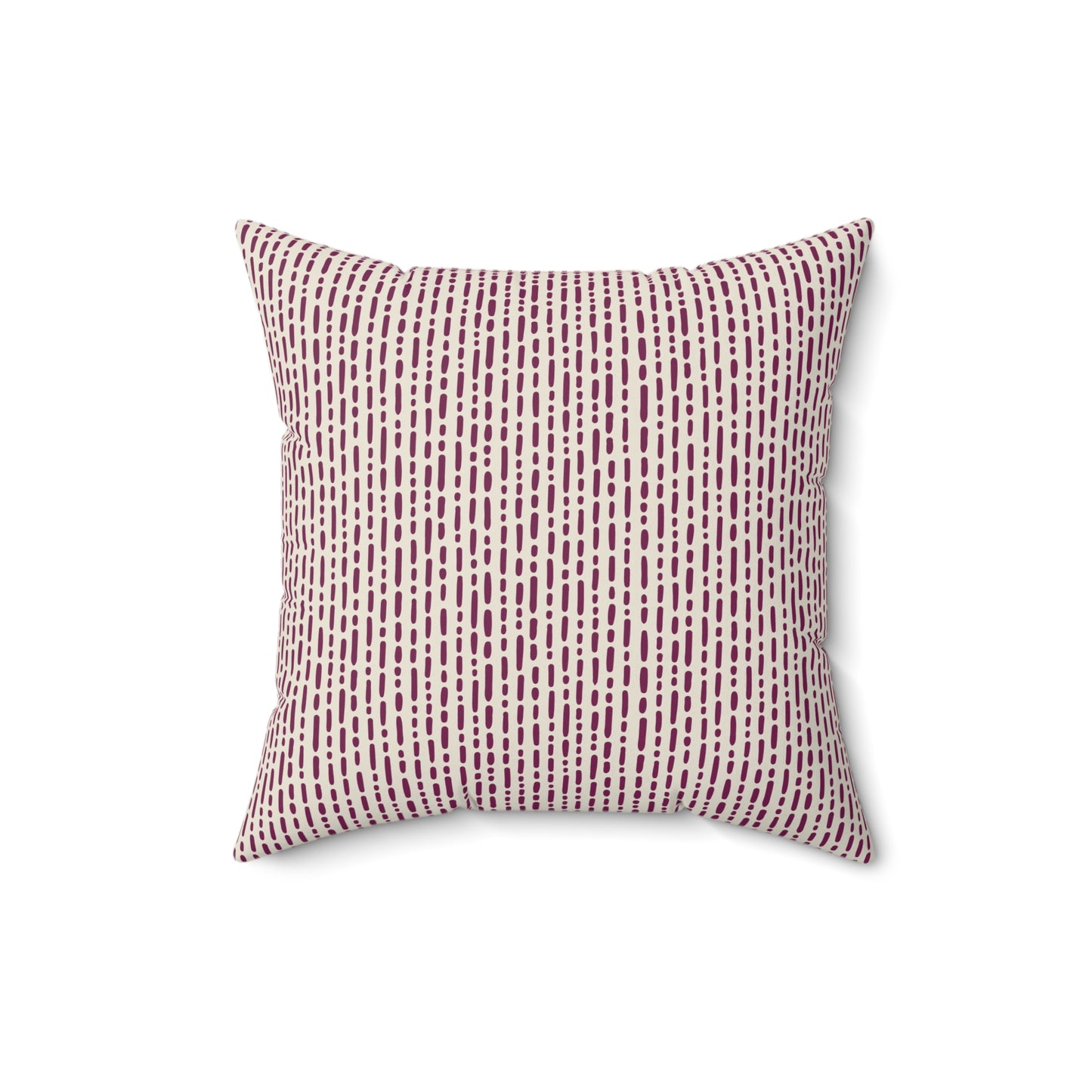 Boho Vibes Pattern 5 - Faux Suede Square Pillow