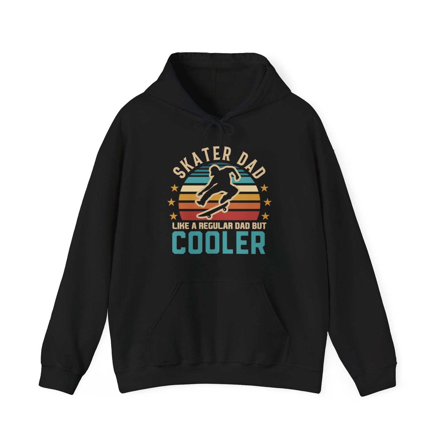 Unisex Heavy Blend Hooded Sweatshirt - Skater Dad, Like a Dad but Cooler