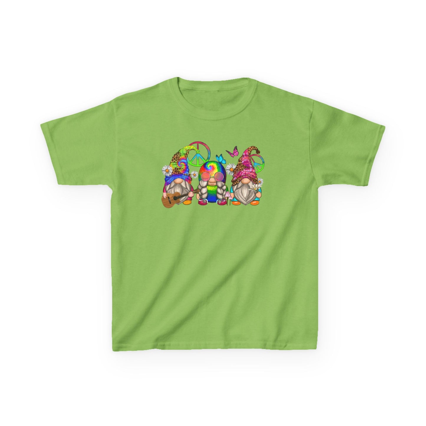 Hippie Gnomes - Kids Heavy Cotton Tee