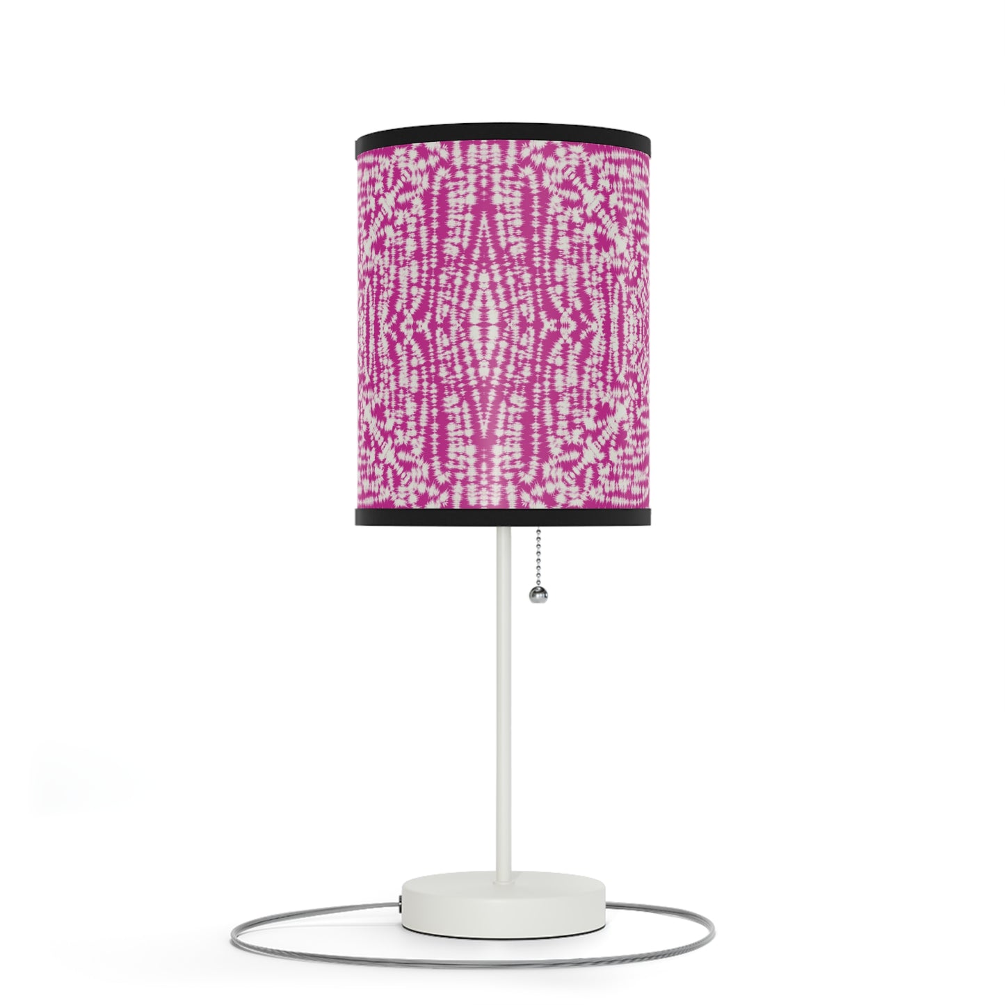 Batik - Pink - Abstract Rainbow - Lamp on a Stand, US|CA plug