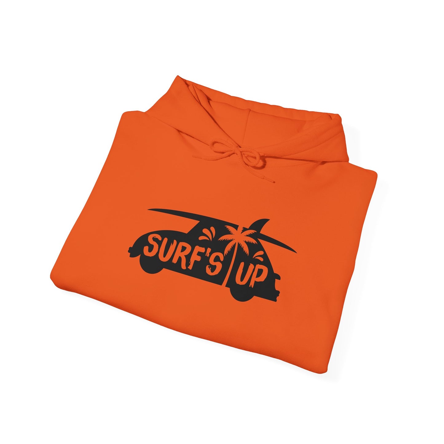 Unisex Heavy Blend Hooded Sweatshirt - Surf's Up Silhouette