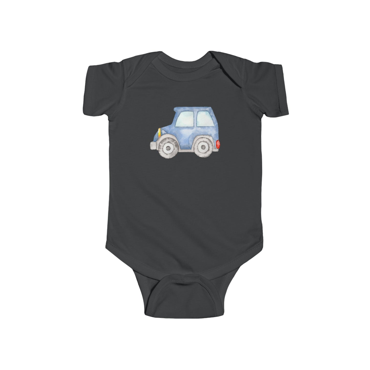 Watercolor Car - Infant Fine Jersey Bodysuit