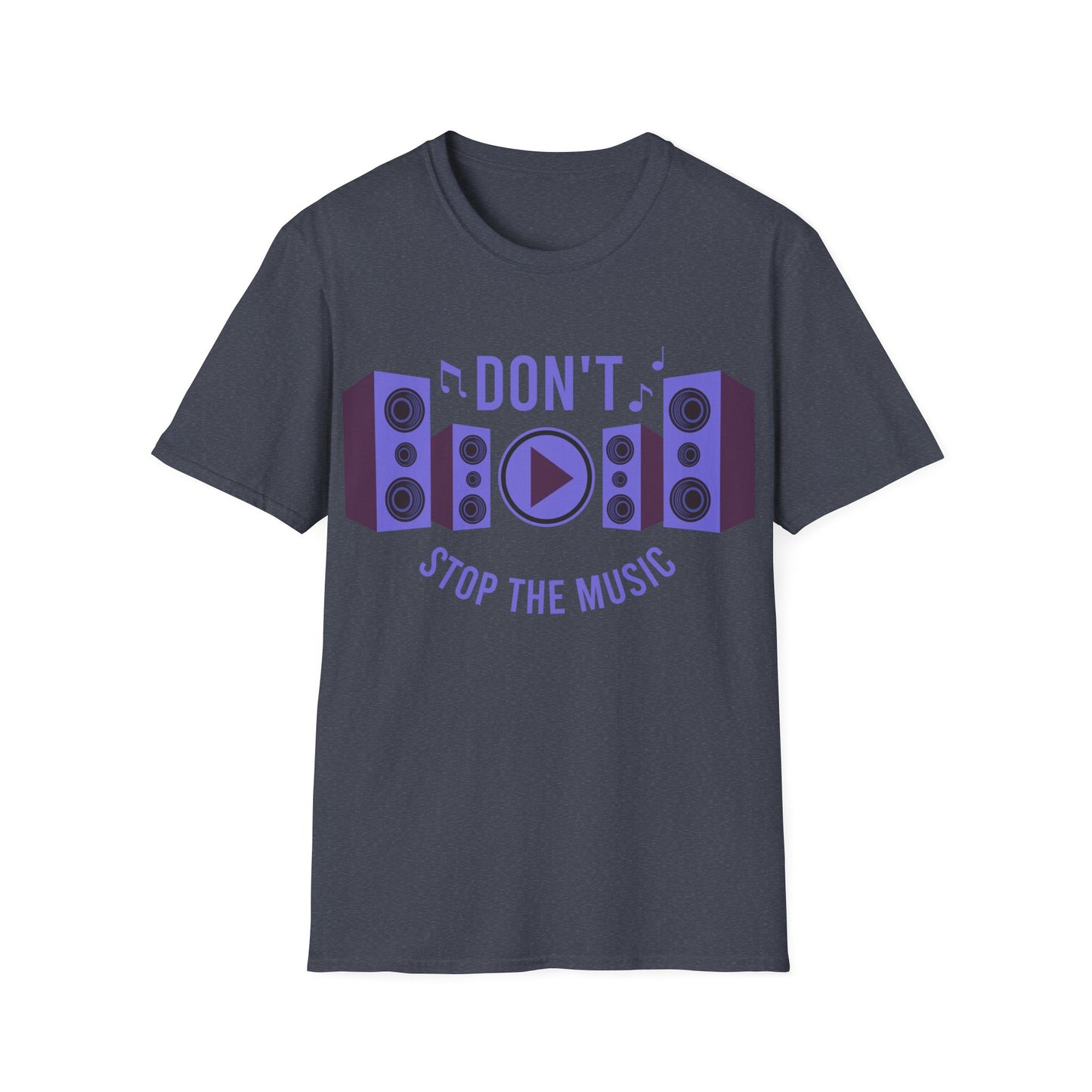 Don't Stop the Music - Unisex Softstyle T-Shirt