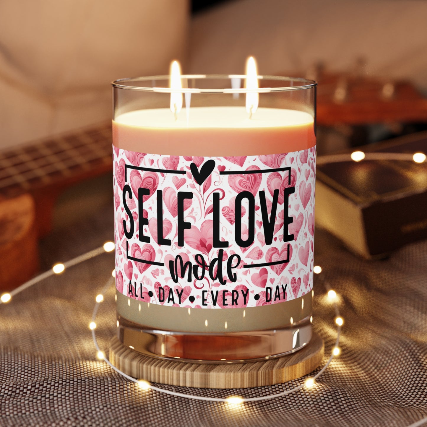 Self Love Mode Scented Candle - 11oz Aromatic Gift for Self-Care & Celebrations