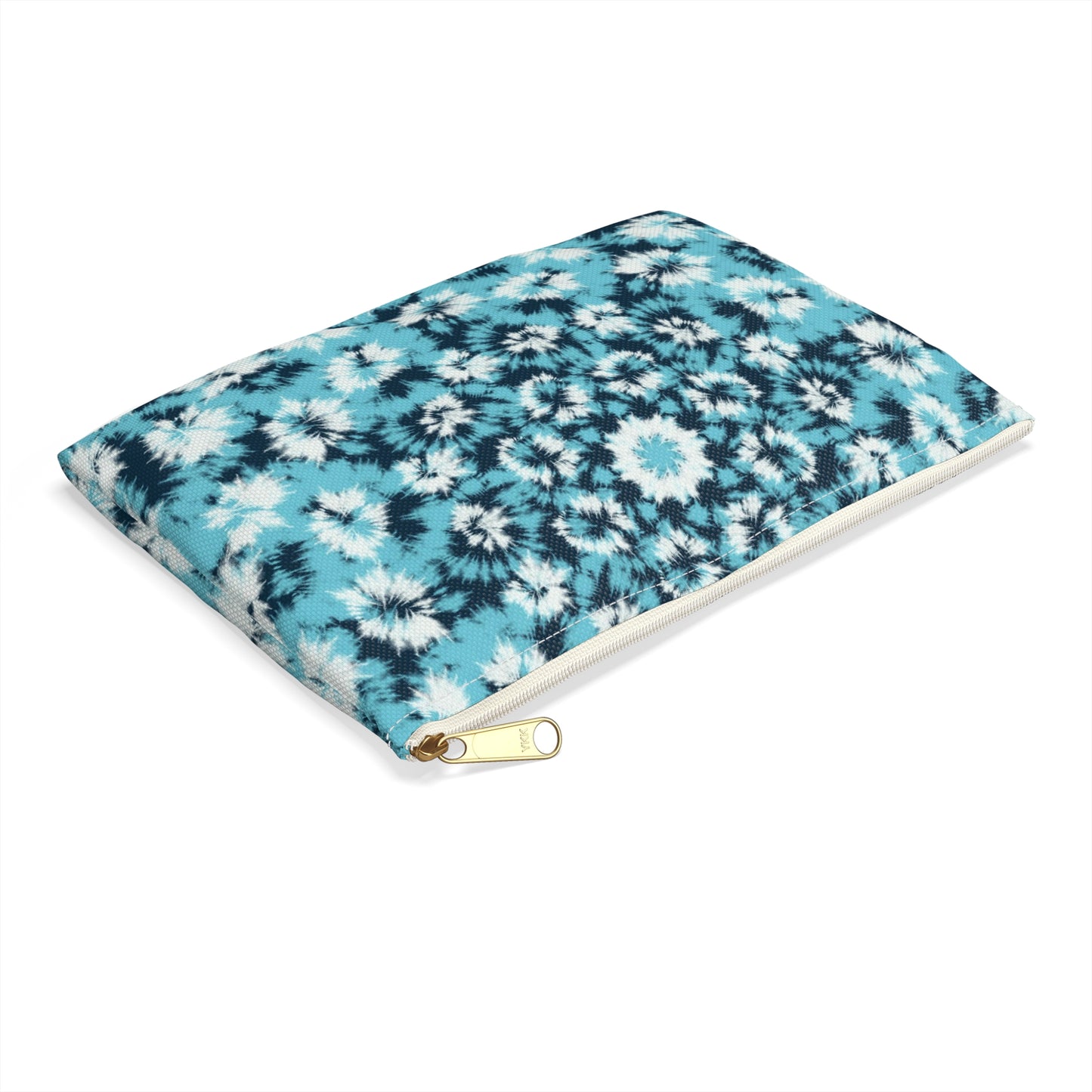 Blue Tie Dye - Accessory Pouch / Makeup Case / Travel Pouch / Pencil case / Art Case