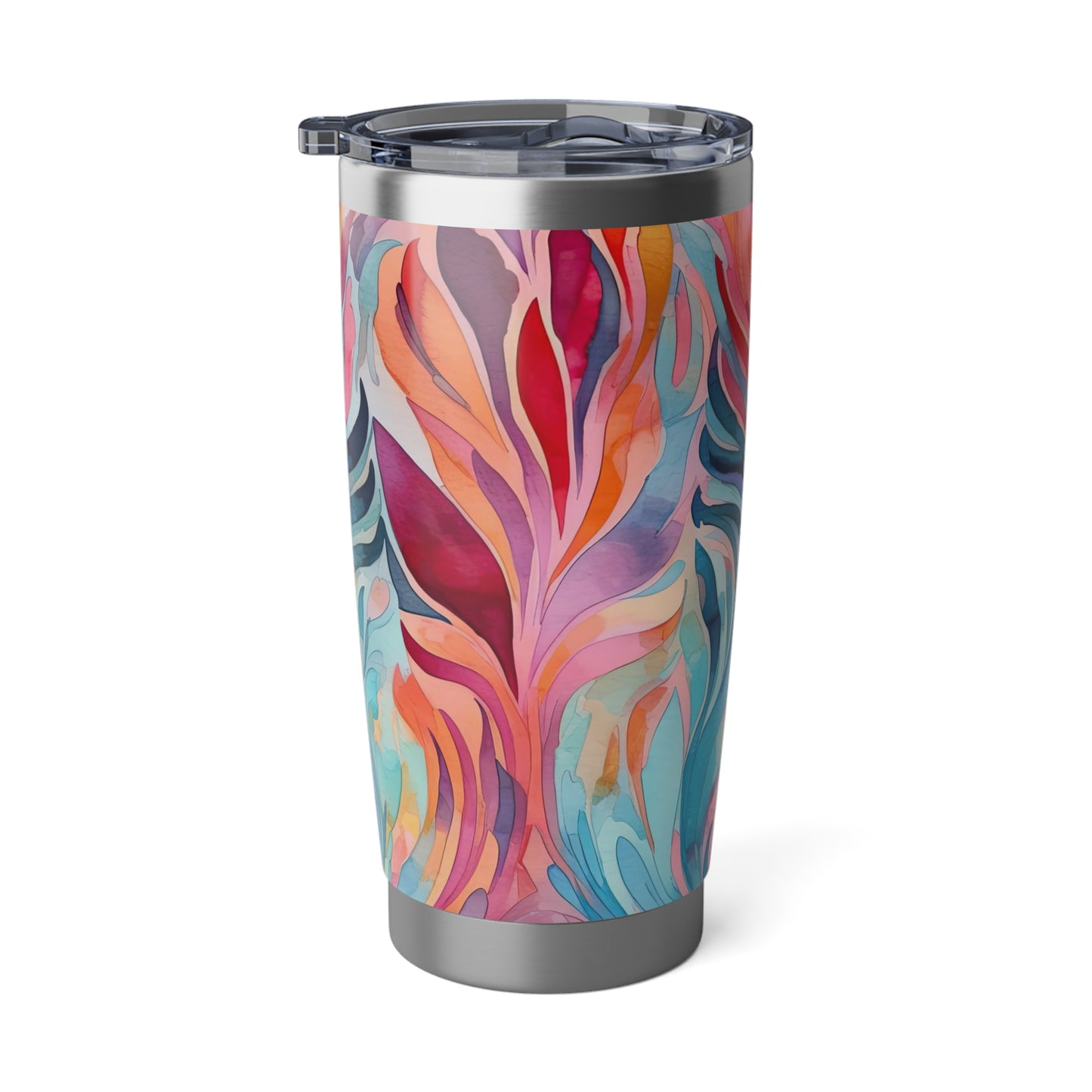 Colorful Abstract Design 1.6 - Vagabond 20oz Tumbler - Stainless Steel - Double Wall