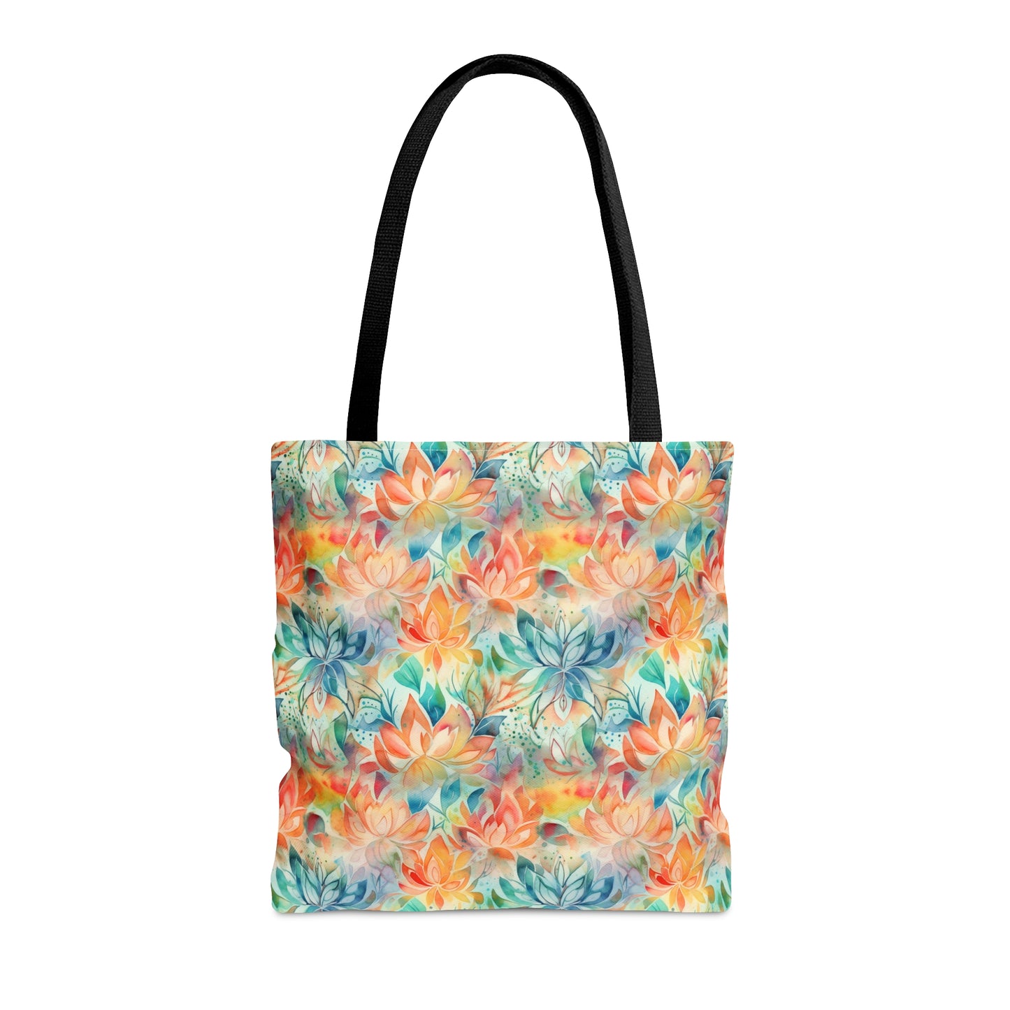 Beautiful and Unique - Watercolor Multicolor Flowers 9 - Useful, Multipurpose Bag -Tote Bag (AOP)