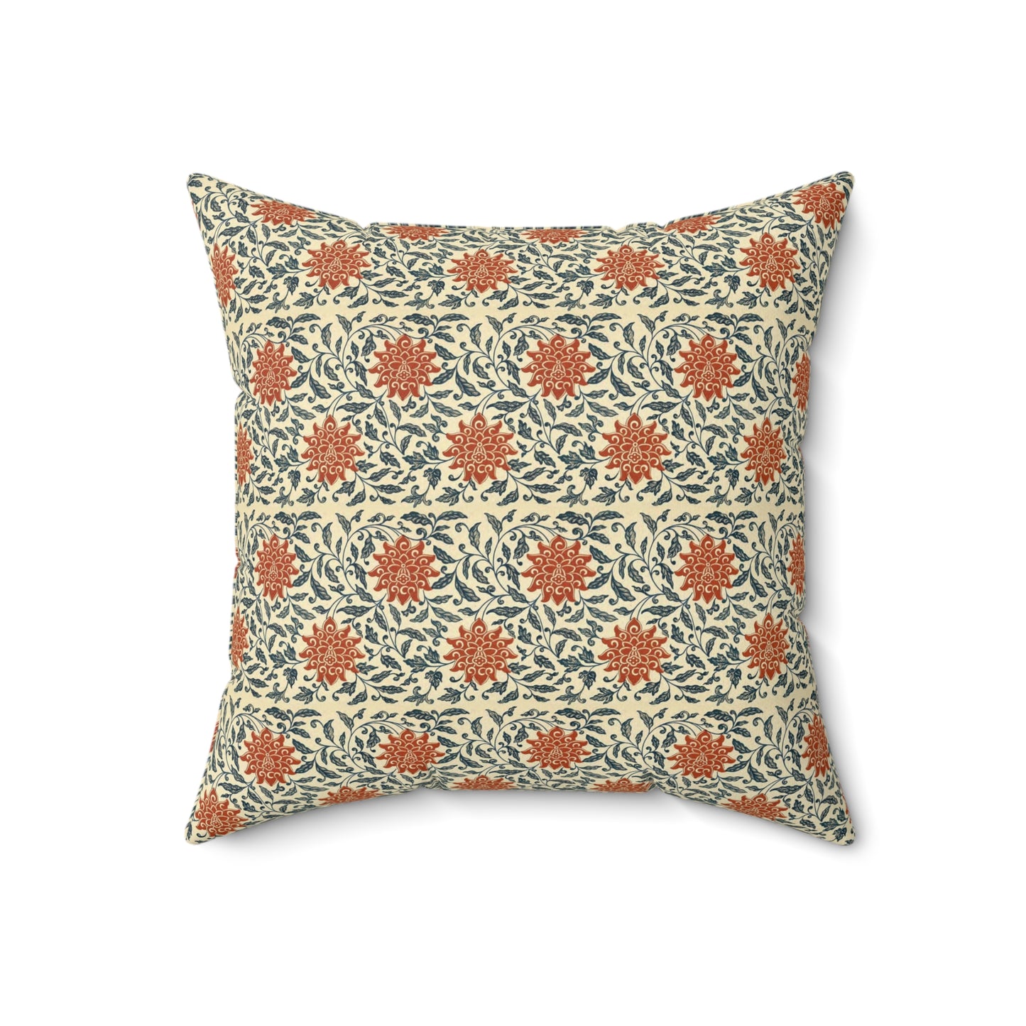 Boho Pattern 8 - Faux Suede Square Pillow