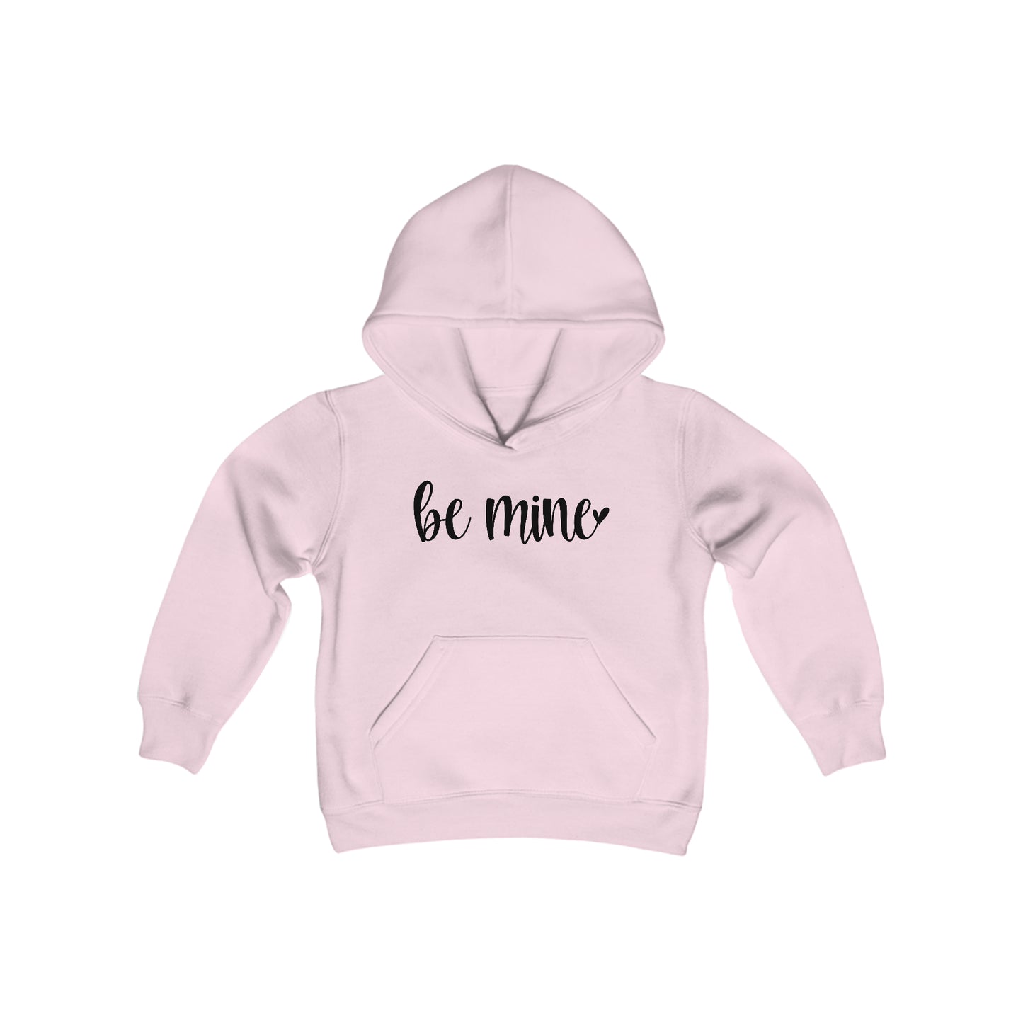 Be Mine - Heart - Youth Heavy Blend Hooded Sweatshirt
