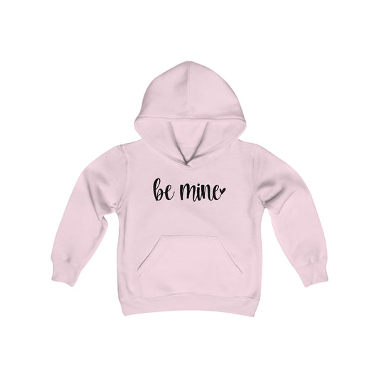 Be Mine - Heart - Youth Heavy Blend Hooded Sweatshirt