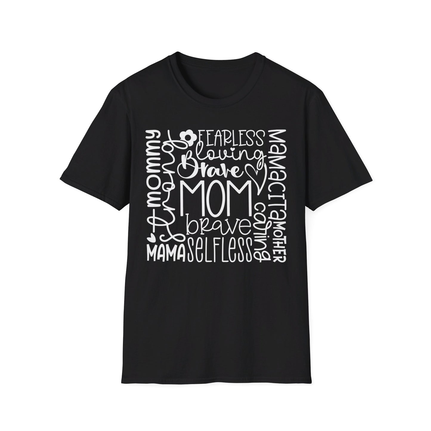 Mom Qualities Subway - Best Mom - Celebrate Mom - Strong Woman - Mom Humor - Unisex Softstyle T-Shirt