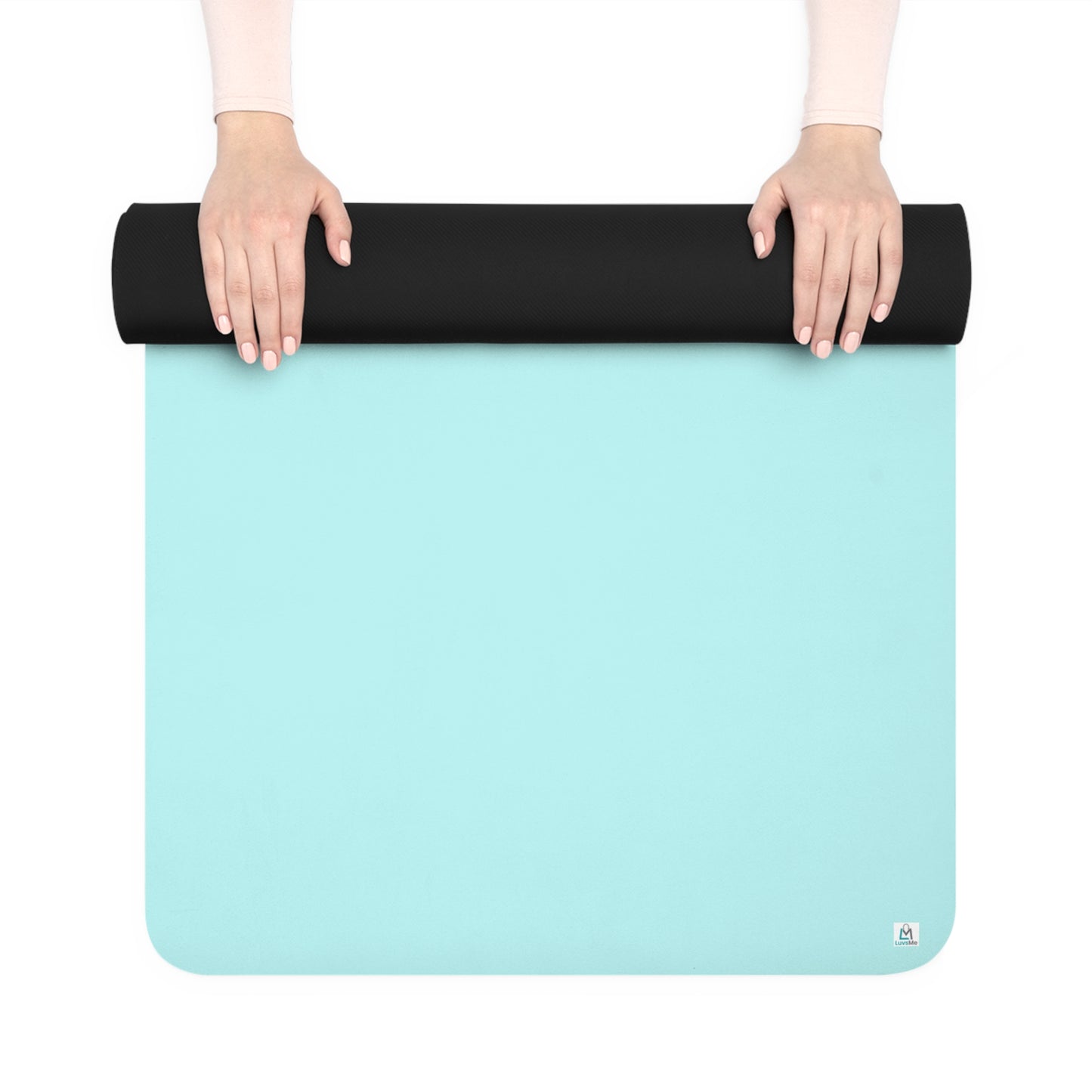 Self Love Mode - All Day Every Day - Light Blue - Rubber Yoga Mat