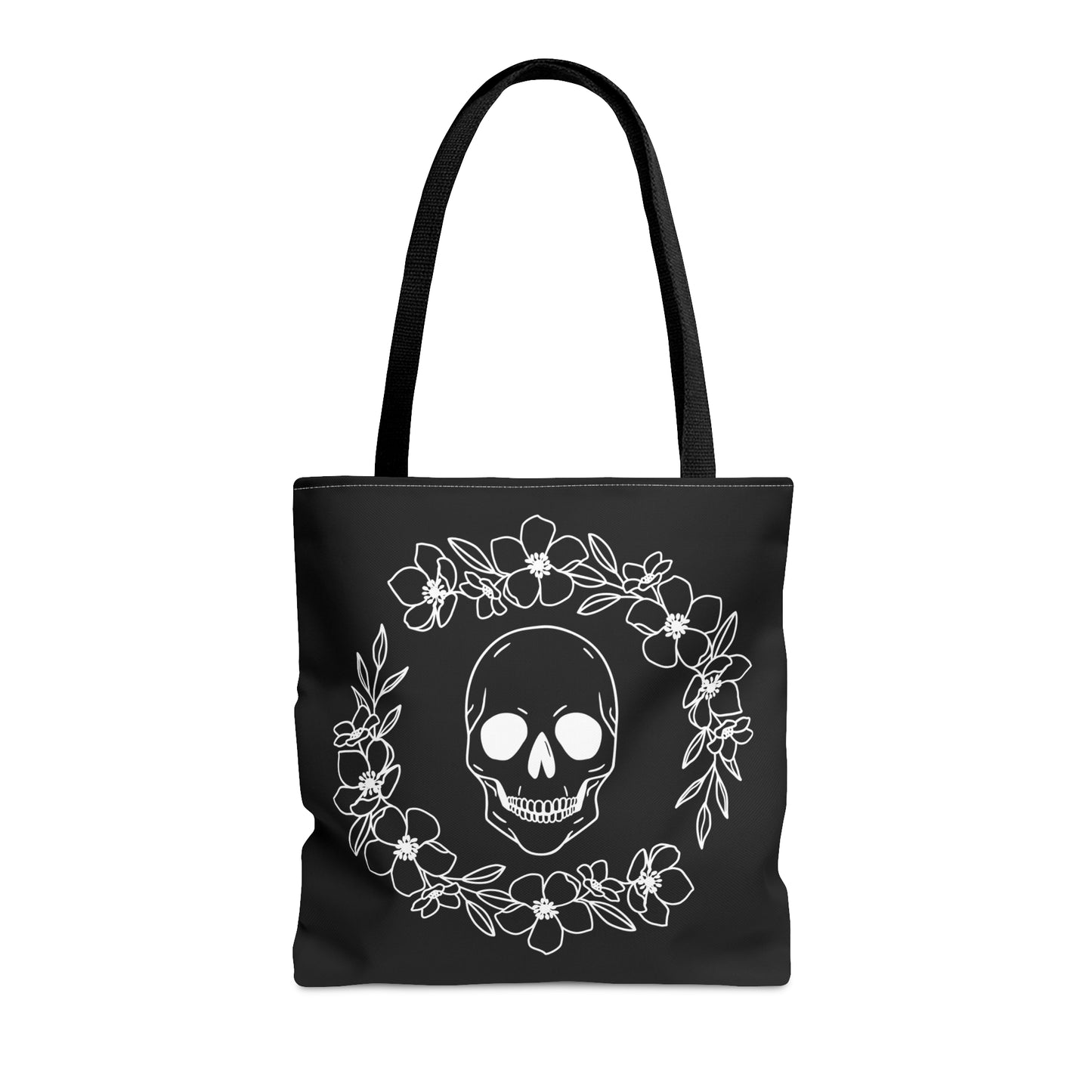 Halloween - Skulls - Roses - Practical. high-quality Tote Bag