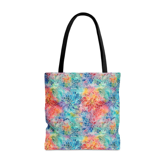 Beautiful and Unique - Watercolor Dalia 4 - Useful, Multipurpose Bag -Tote Bag (AOP)