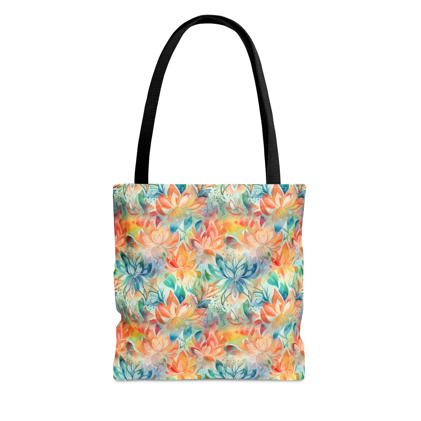 Beautiful and Unique - Watercolor Multicolor Flowers 9 - Useful, Multipurpose Bag -Tote Bag (AOP)