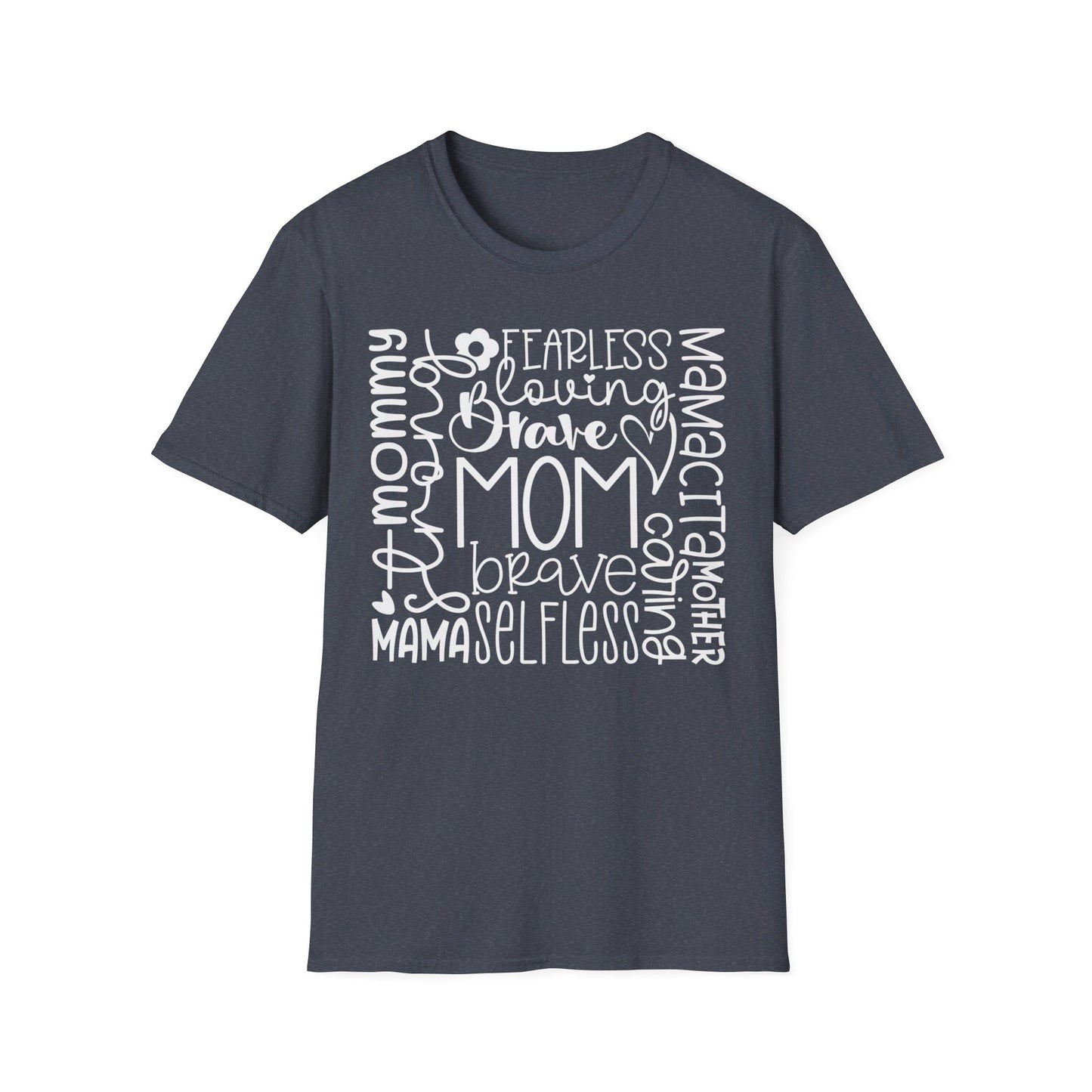 Mom Qualities Subway - Best Mom - Celebrate Mom - Strong Woman - Mom Humor - Unisex Softstyle T-Shirt