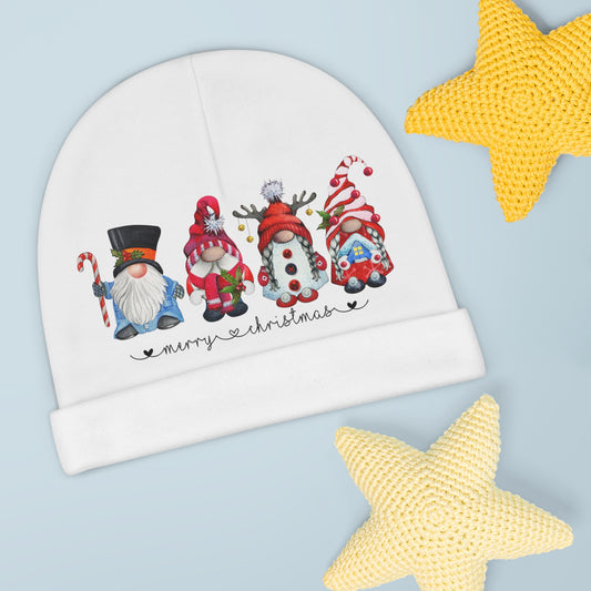 Four Christmas Gnomes - Baby Beanie
