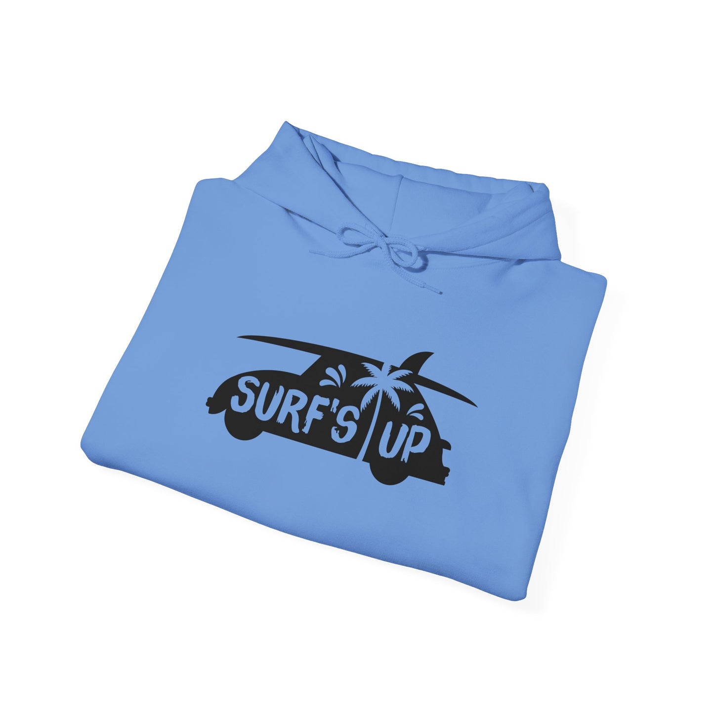 Unisex Heavy Blend Hooded Sweatshirt - Surf's Up Silhouette