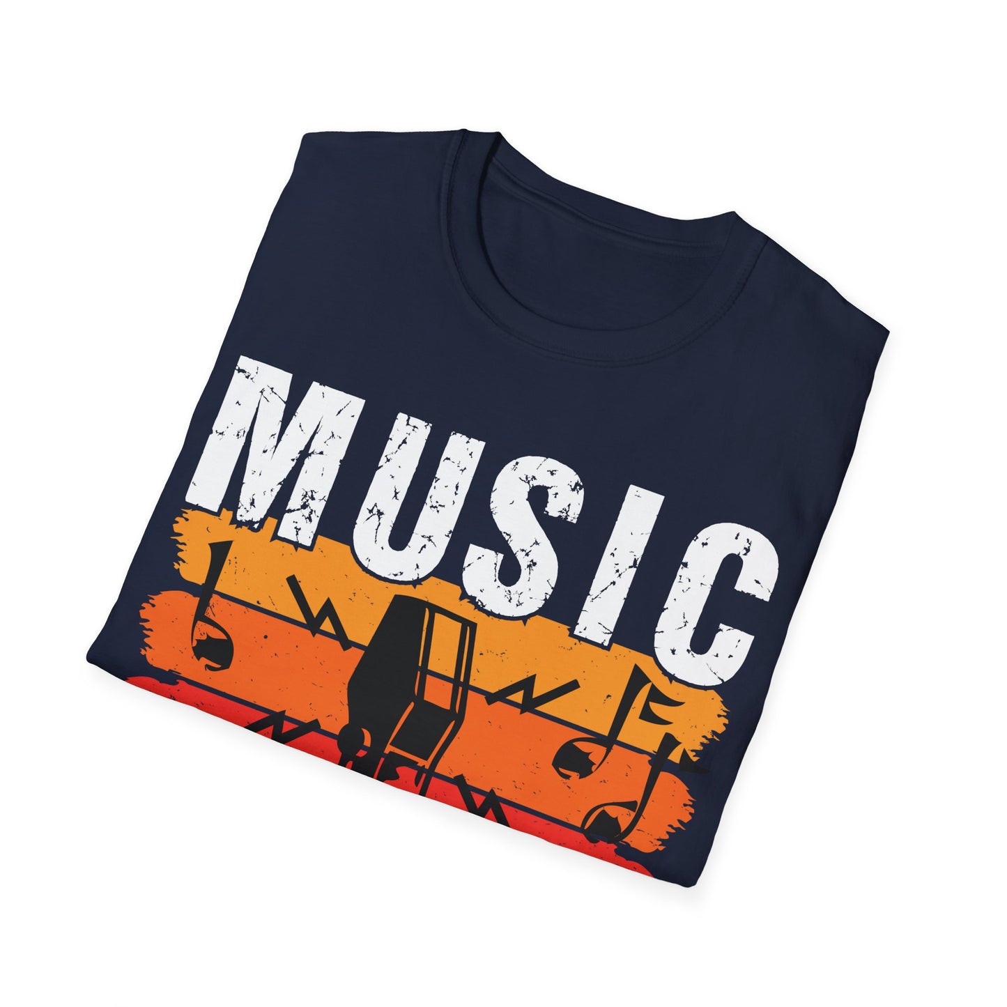 Music Can Change the World - Unisex Softstyle T-Shirt