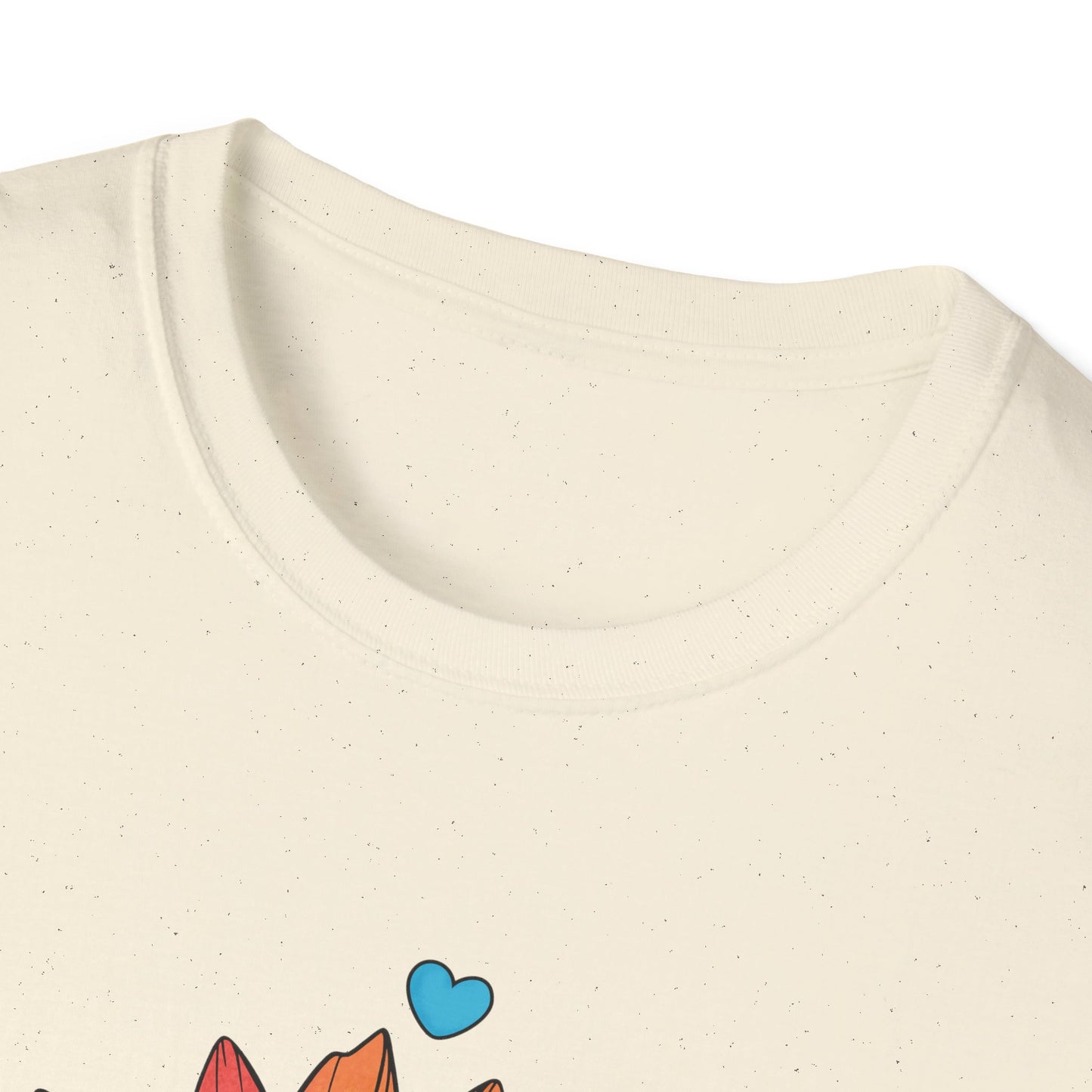 Love is Love - Rainbow Flower - LGBT - Pride - Rainbow - Unisex Softstyle T-Shirt